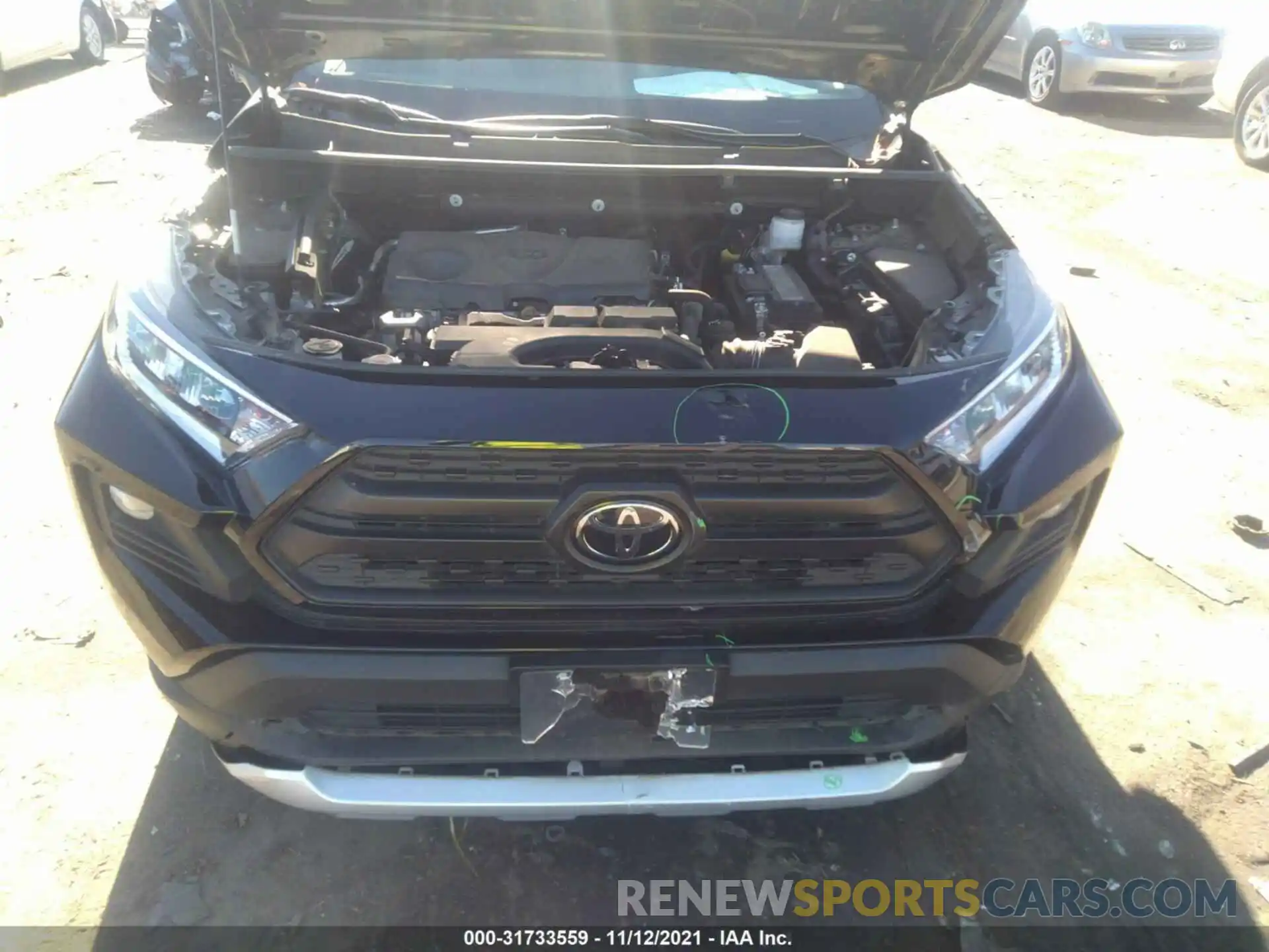 10 Photograph of a damaged car 2T3J1RFV3KW032240 TOYOTA RAV4 2019