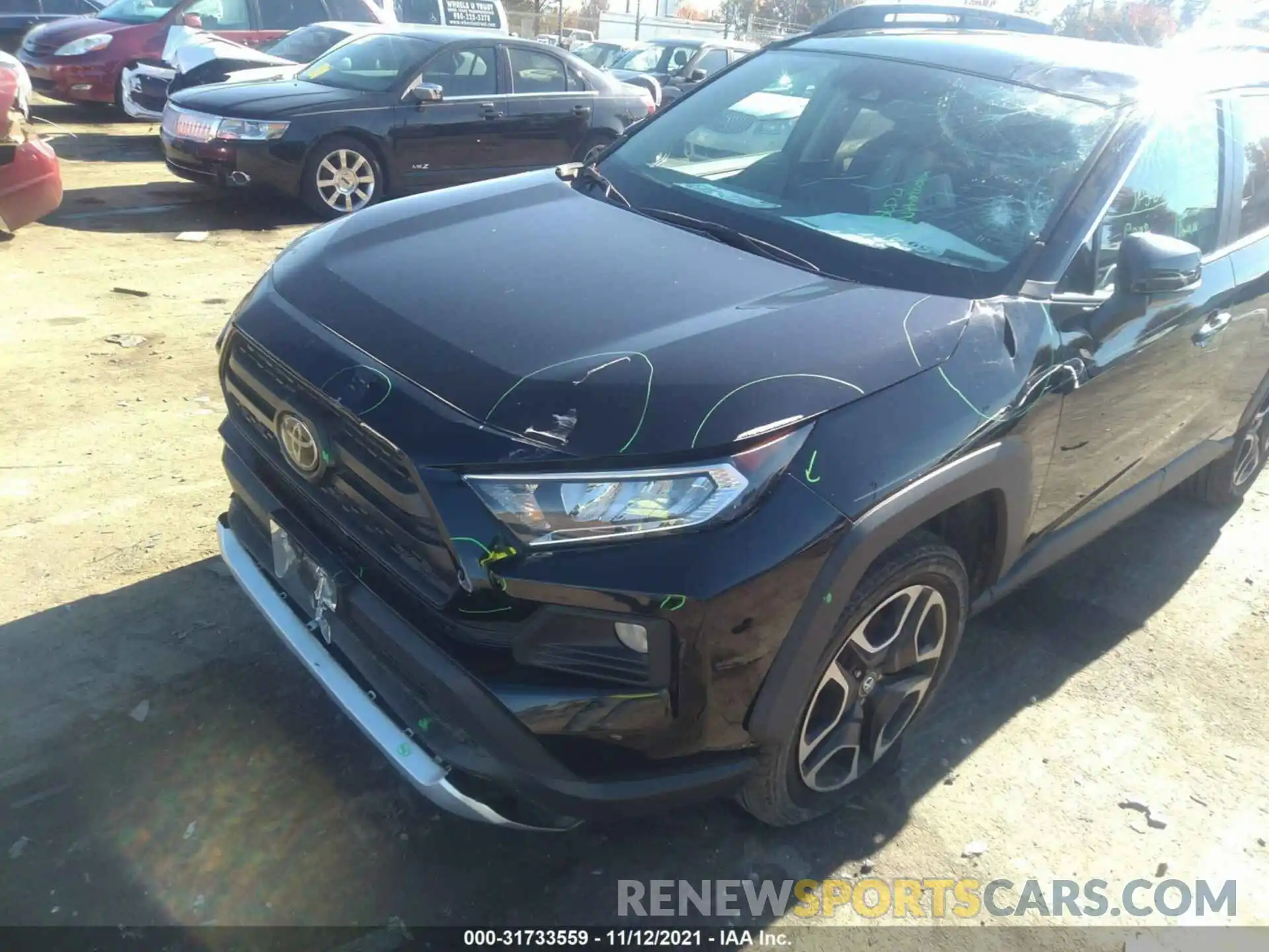 6 Photograph of a damaged car 2T3J1RFV3KW032240 TOYOTA RAV4 2019