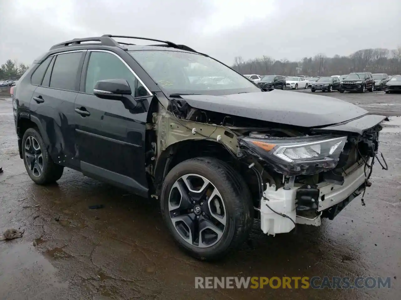 1 Photograph of a damaged car 2T3J1RFV3KW038796 TOYOTA RAV4 2019