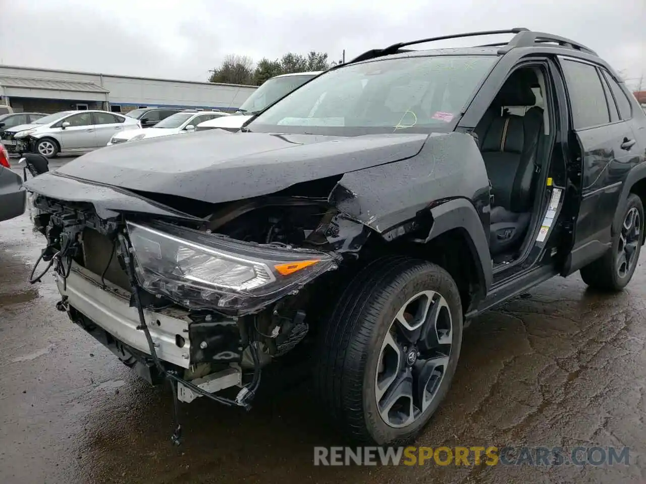 9 Photograph of a damaged car 2T3J1RFV3KW038796 TOYOTA RAV4 2019