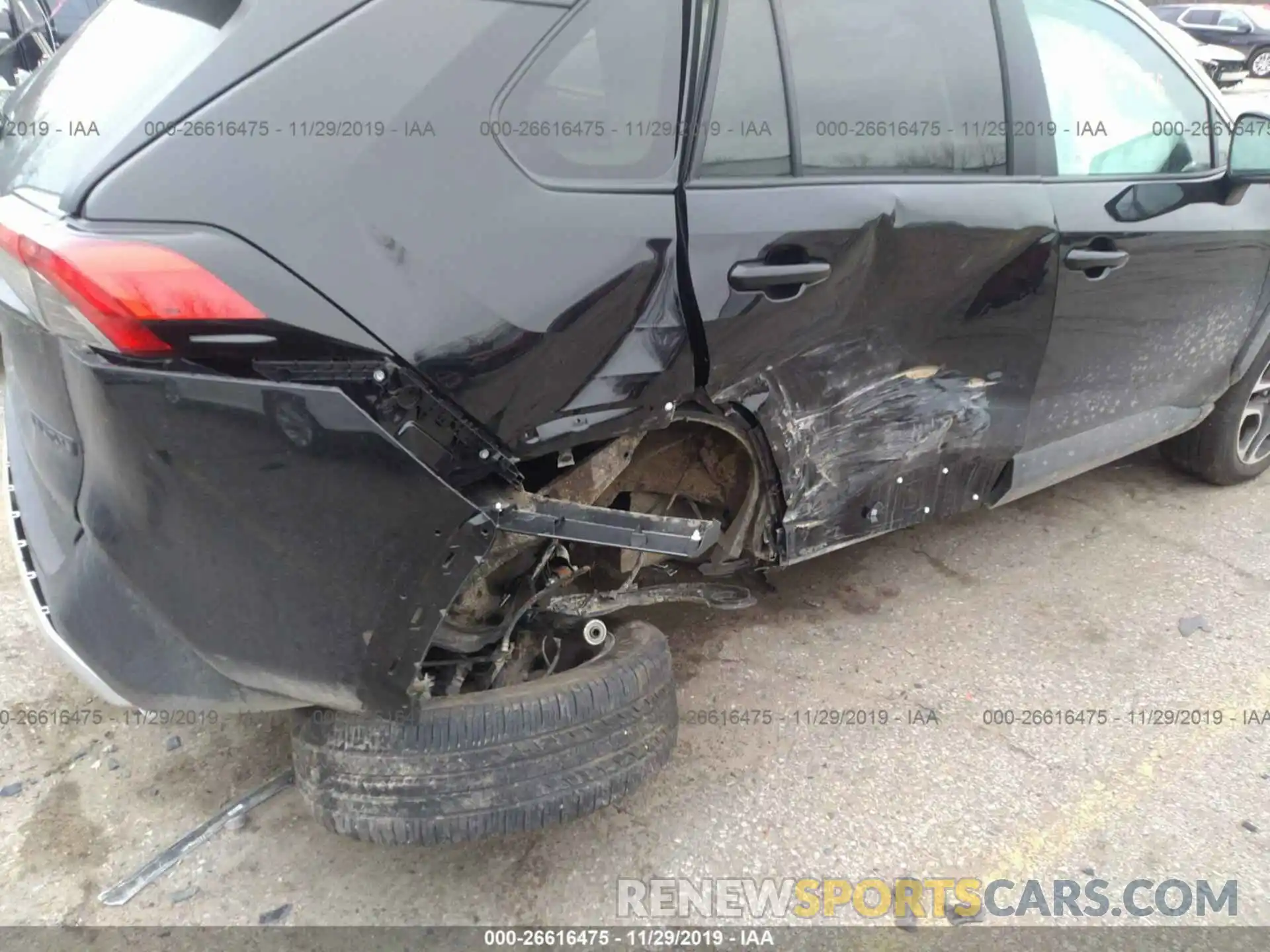 6 Photograph of a damaged car 2T3J1RFV3KW053265 TOYOTA RAV4 2019