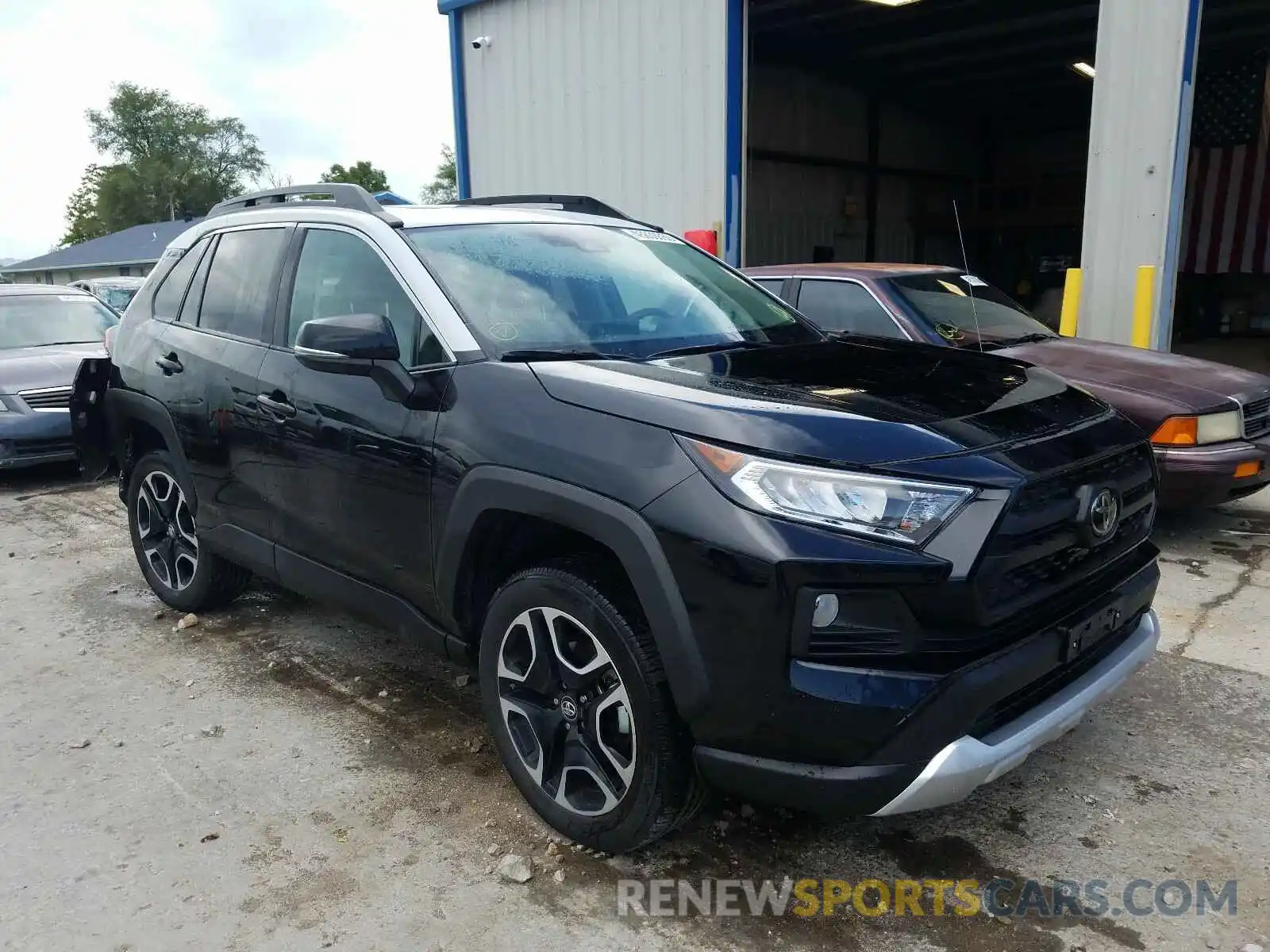 1 Photograph of a damaged car 2T3J1RFV4KC002410 TOYOTA RAV4 2019