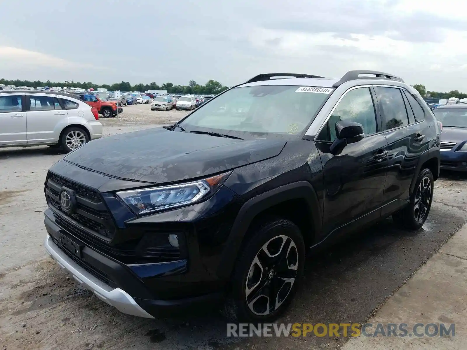 2 Photograph of a damaged car 2T3J1RFV4KC002410 TOYOTA RAV4 2019