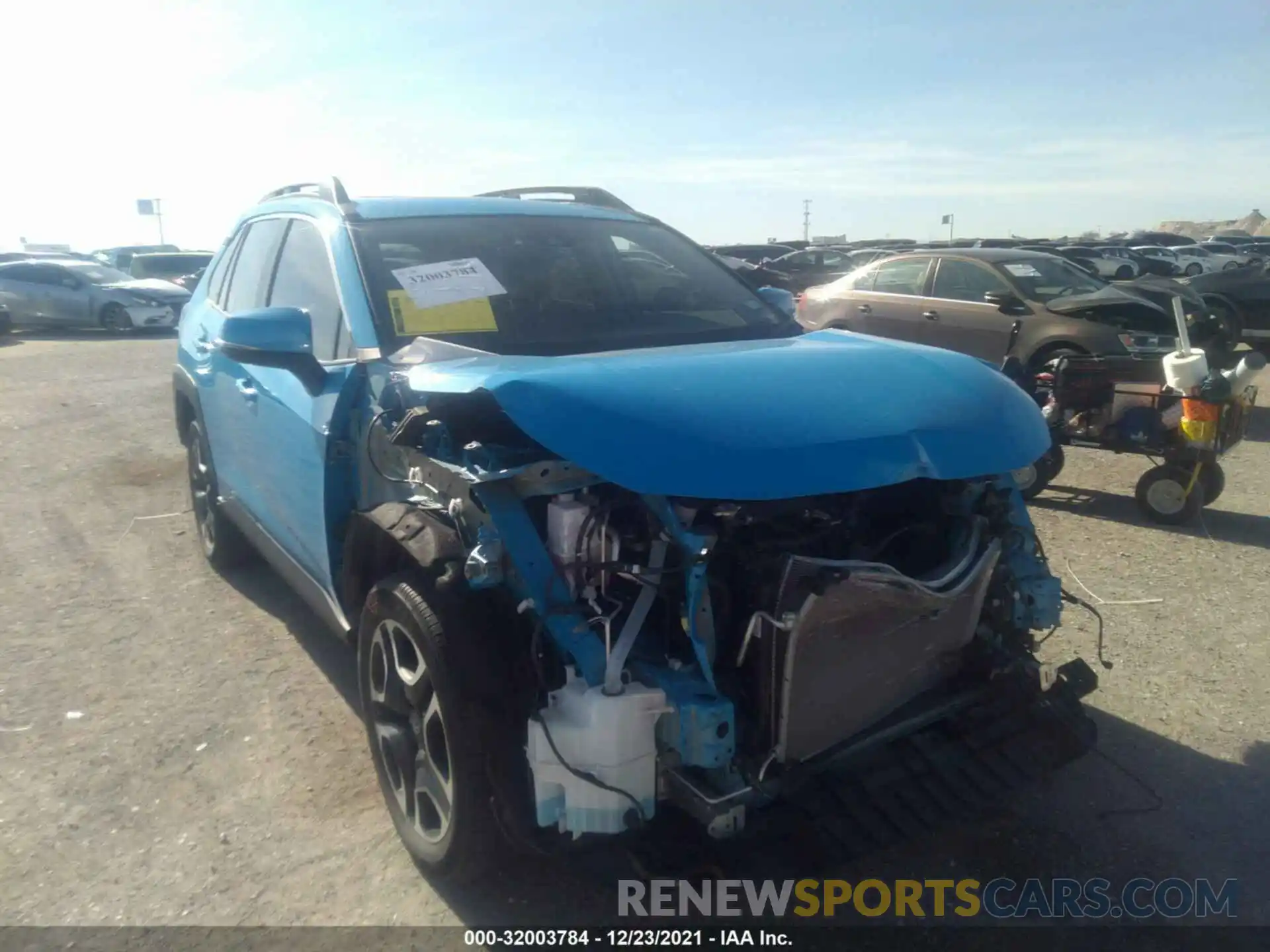 1 Photograph of a damaged car 2T3J1RFV4KC015710 TOYOTA RAV4 2019