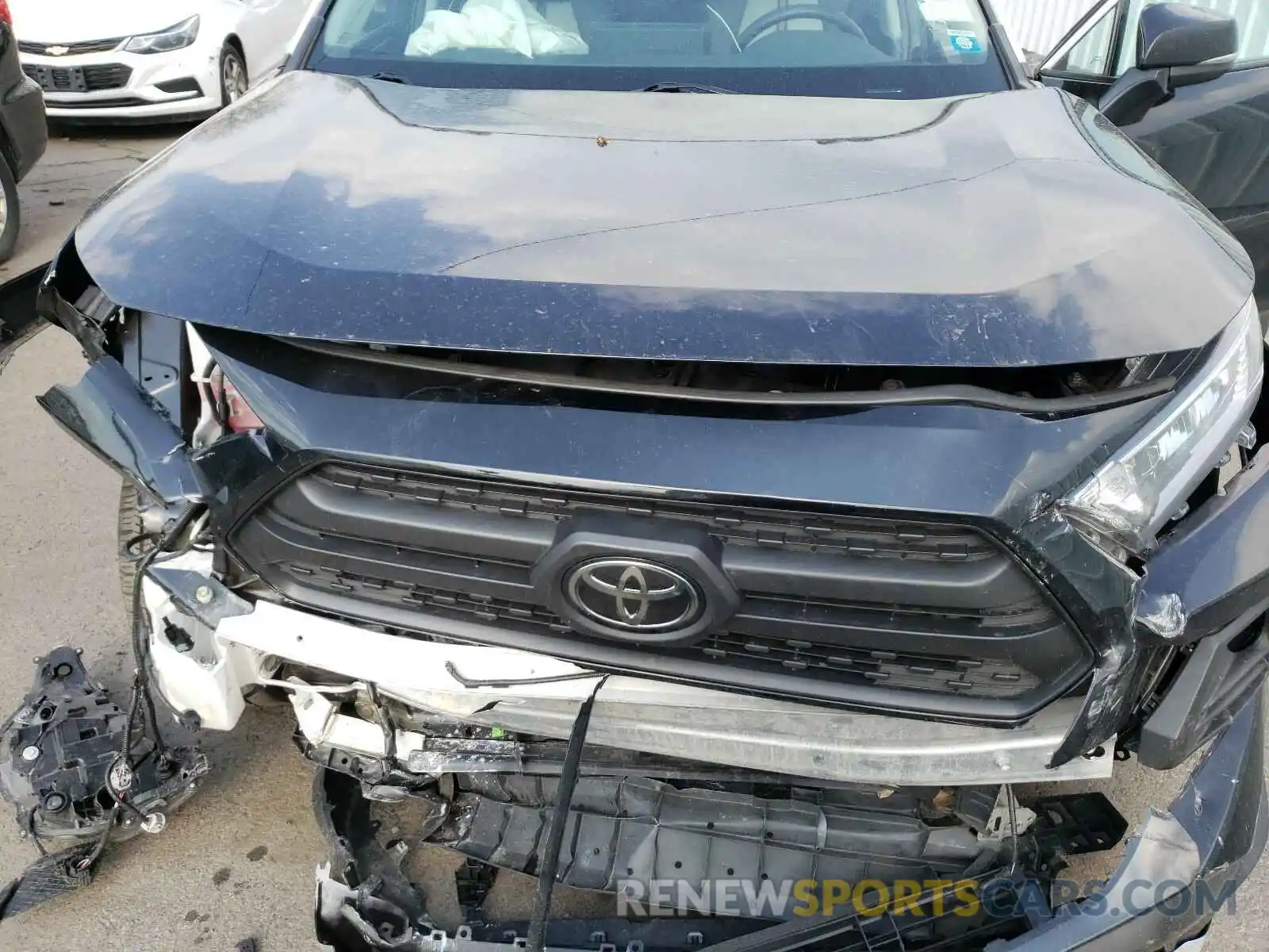 7 Фотография поврежденного автомобиля 2T3J1RFV4KC025802 TOYOTA RAV4 2019