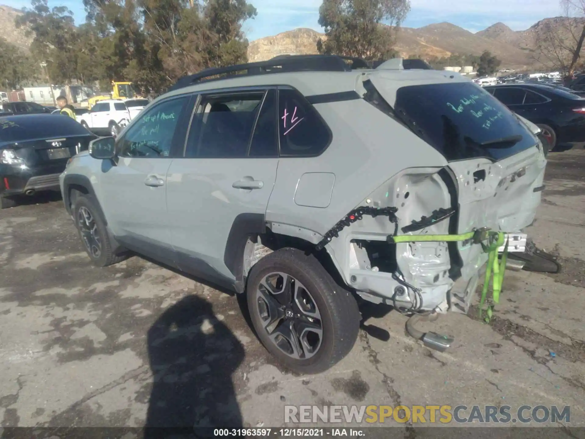 3 Photograph of a damaged car 2T3J1RFV4KC027937 TOYOTA RAV4 2019