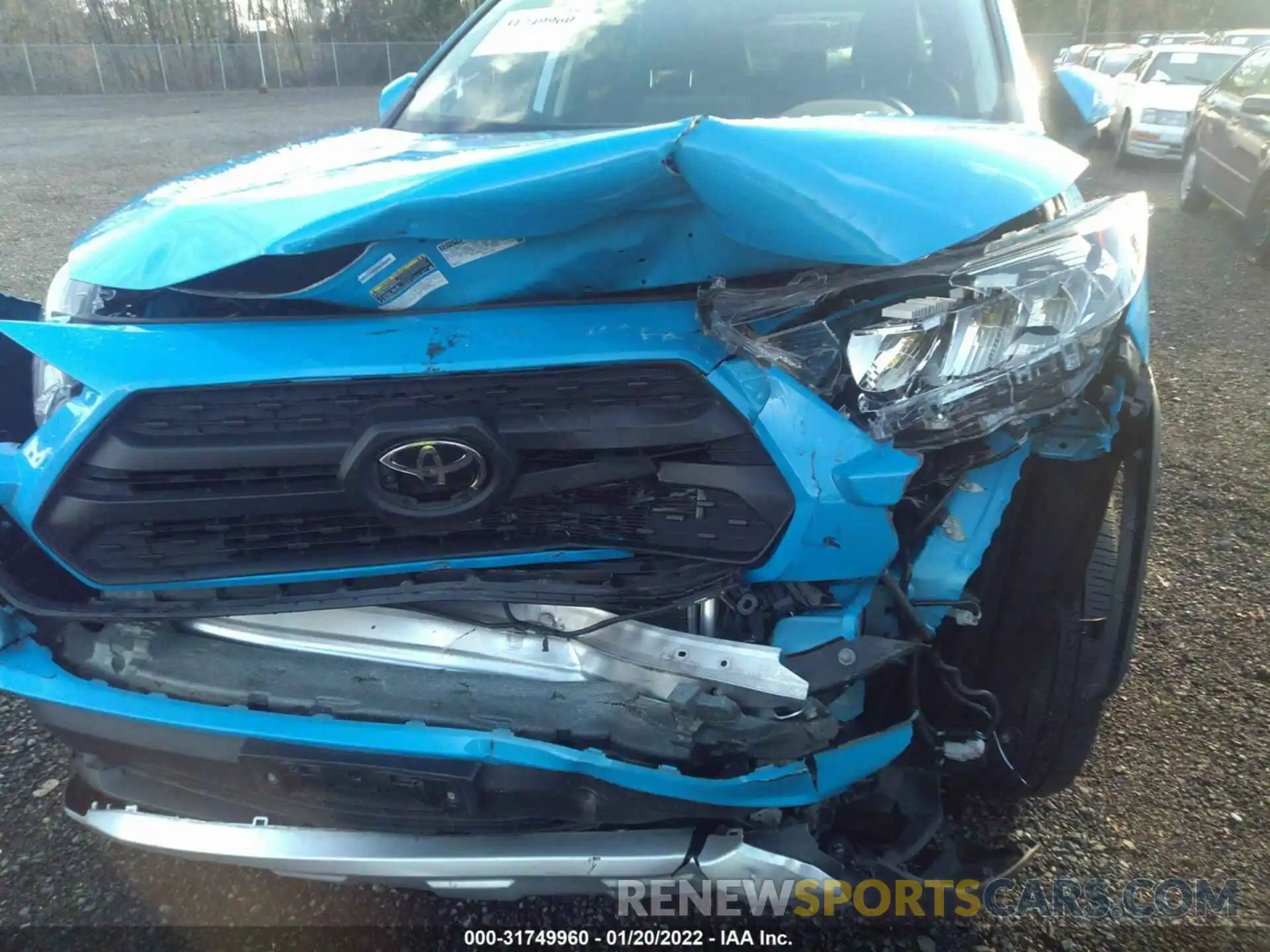 6 Photograph of a damaged car 2T3J1RFV4KC035715 TOYOTA RAV4 2019