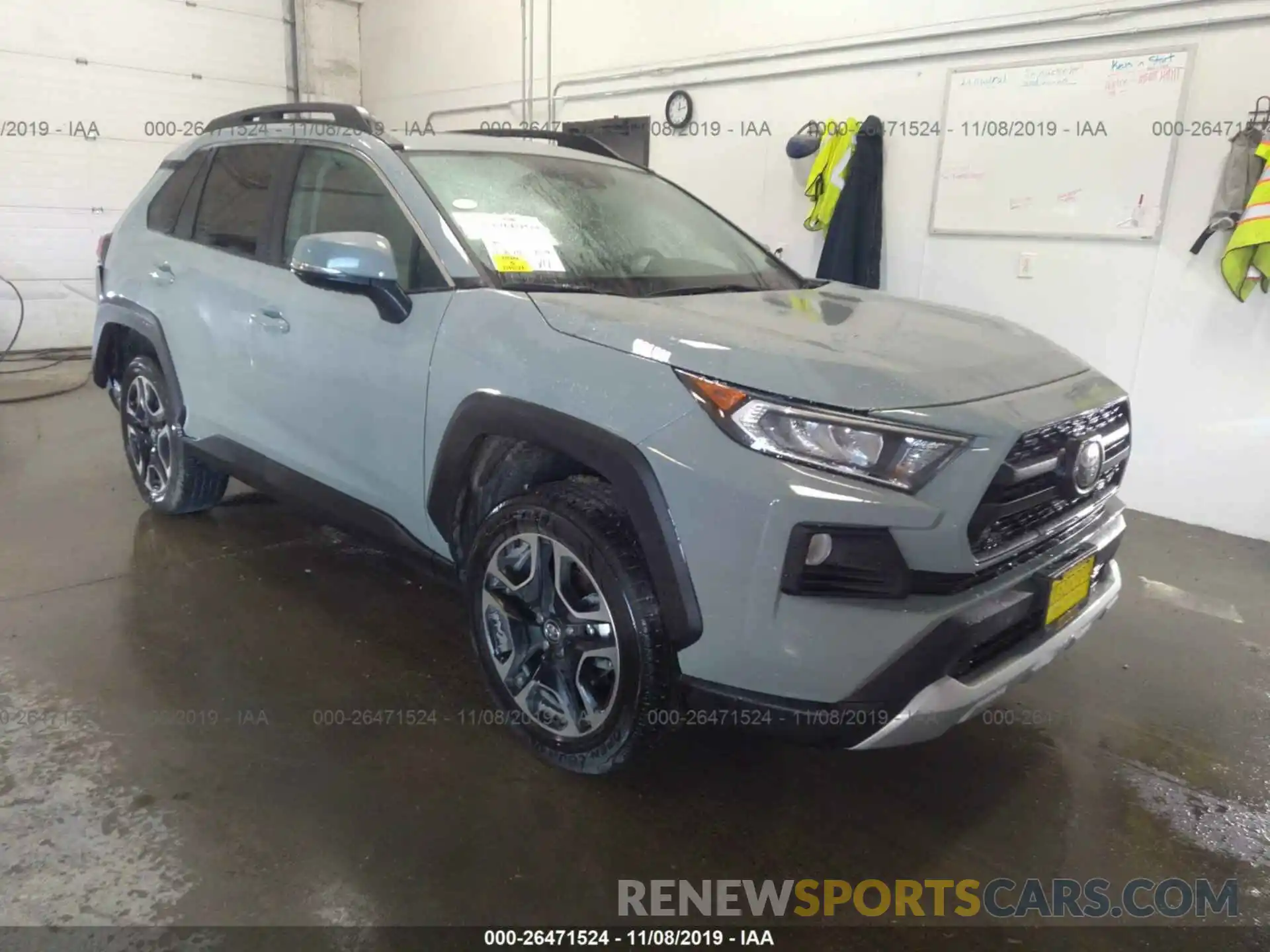 1 Photograph of a damaged car 2T3J1RFV4KC042471 TOYOTA RAV4 2019