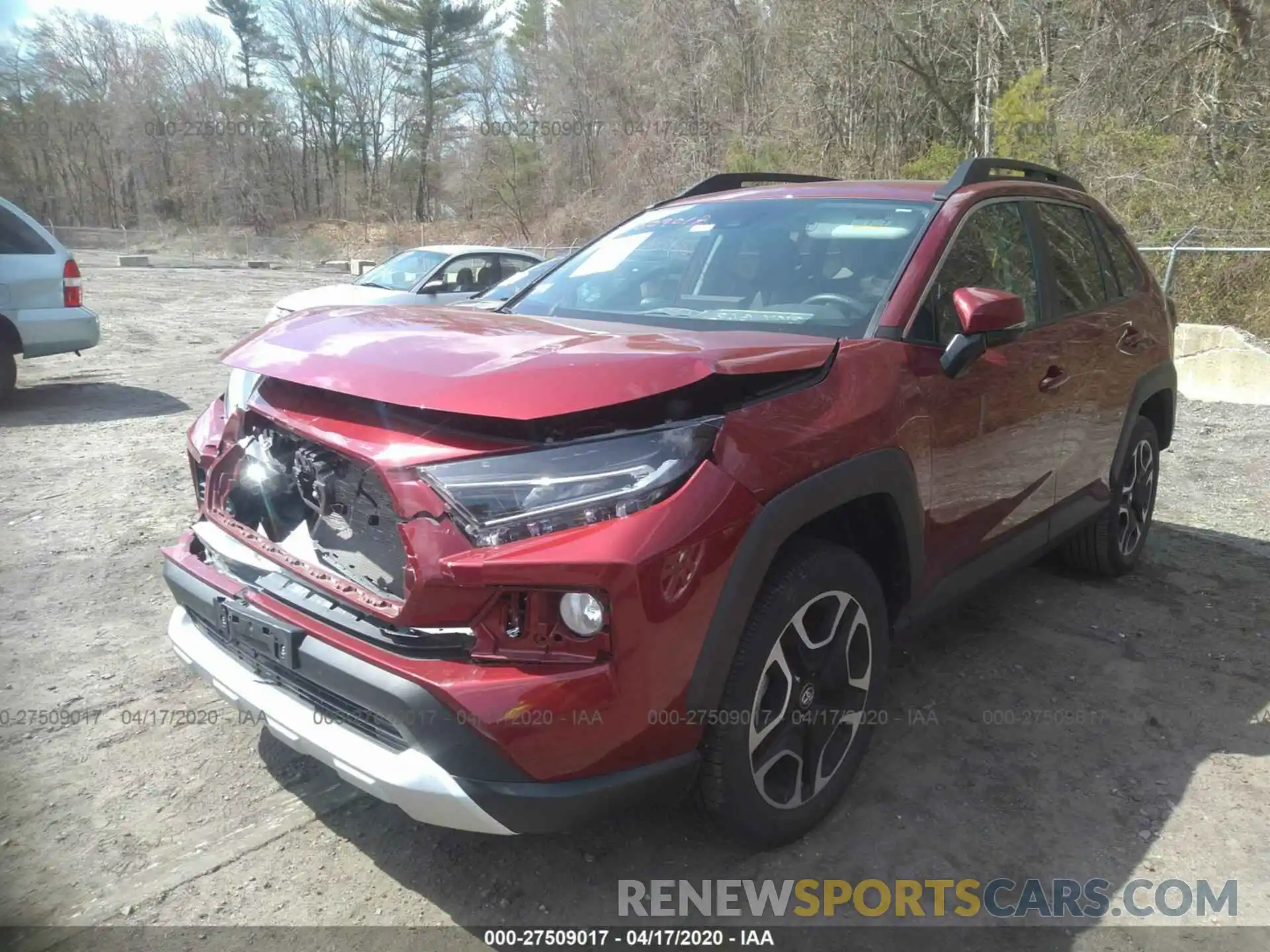 2 Photograph of a damaged car 2T3J1RFV4KW002549 TOYOTA RAV4 2019