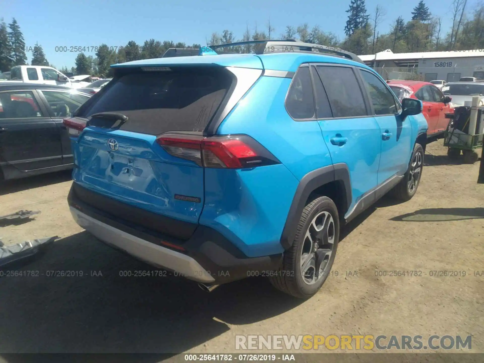 4 Photograph of a damaged car 2T3J1RFV4KW008089 TOYOTA RAV4 2019