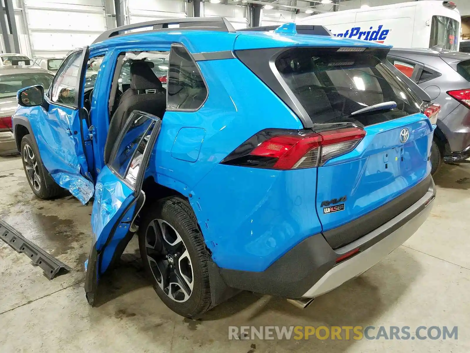 3 Photograph of a damaged car 2T3J1RFV4KW011879 TOYOTA RAV4 2019