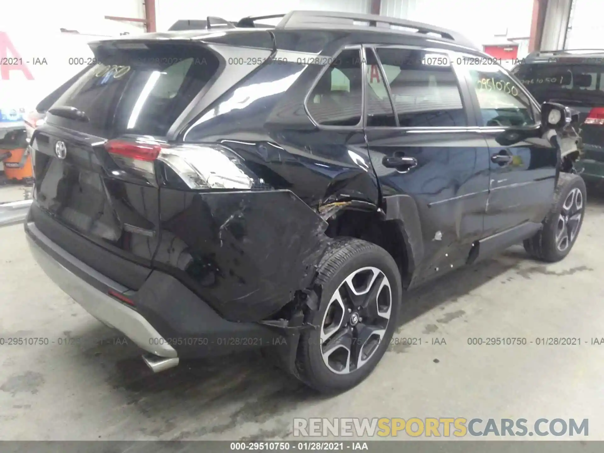 4 Photograph of a damaged car 2T3J1RFV4KW022462 TOYOTA RAV4 2019