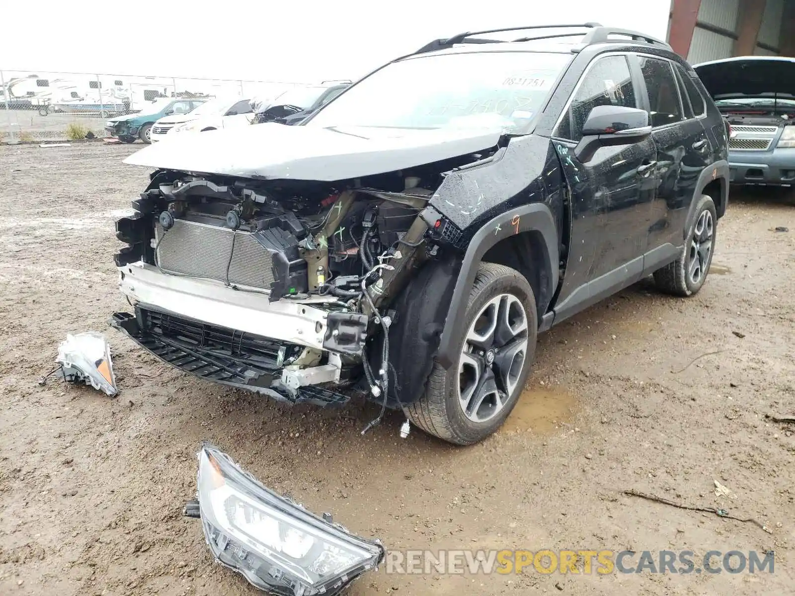 2 Photograph of a damaged car 2T3J1RFV4KW048740 TOYOTA RAV4 2019
