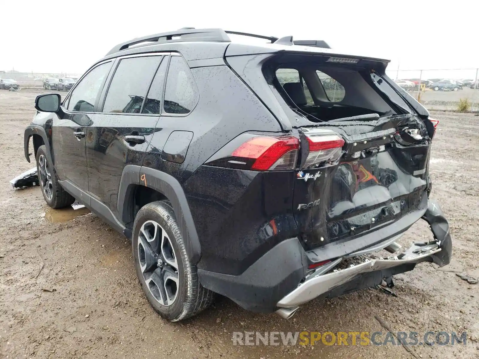 3 Photograph of a damaged car 2T3J1RFV4KW048740 TOYOTA RAV4 2019