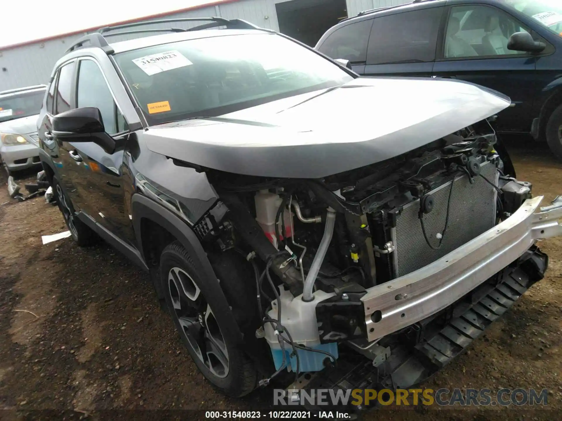 1 Photograph of a damaged car 2T3J1RFV4KW051914 TOYOTA RAV4 2019