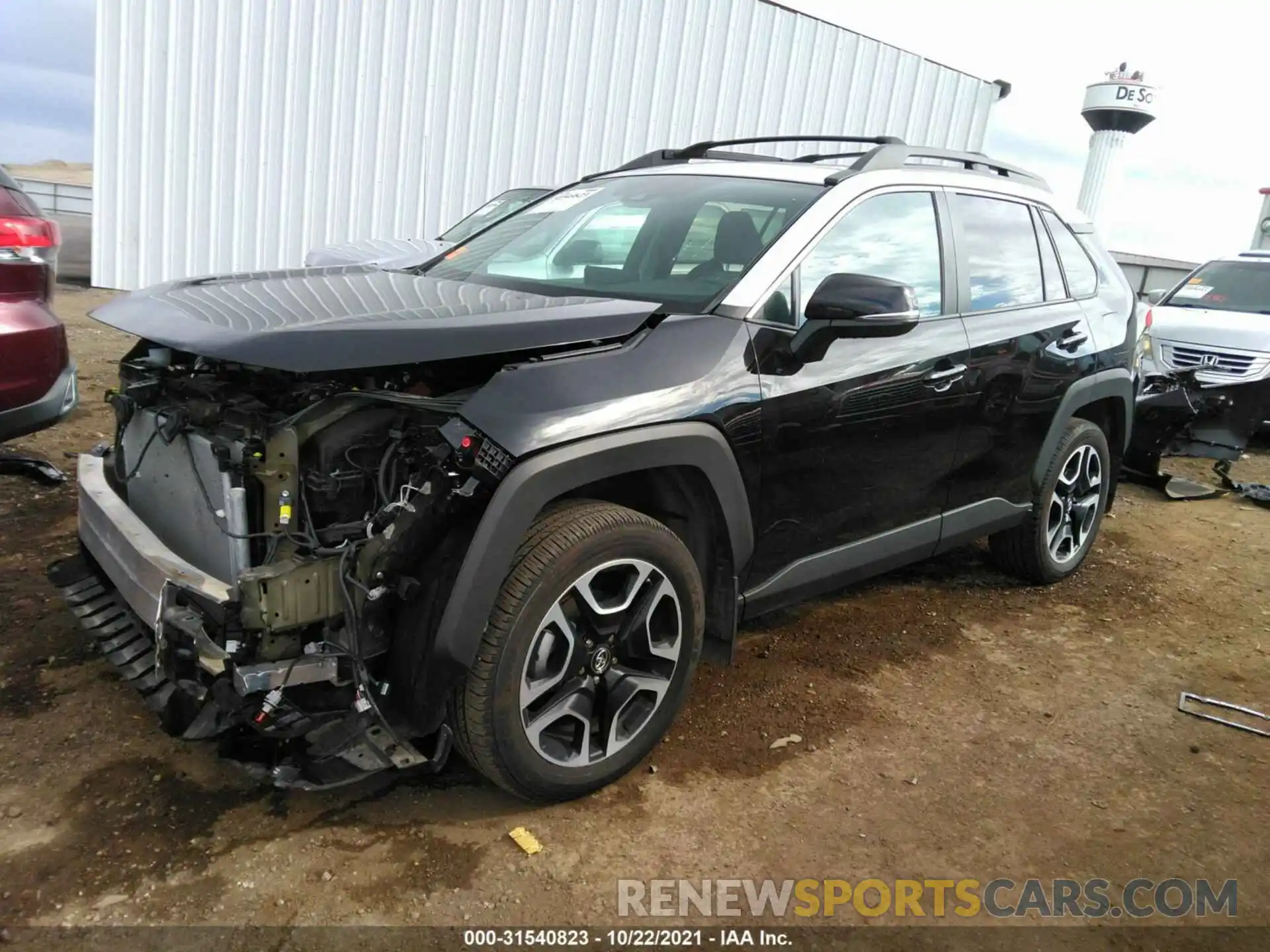 2 Photograph of a damaged car 2T3J1RFV4KW051914 TOYOTA RAV4 2019