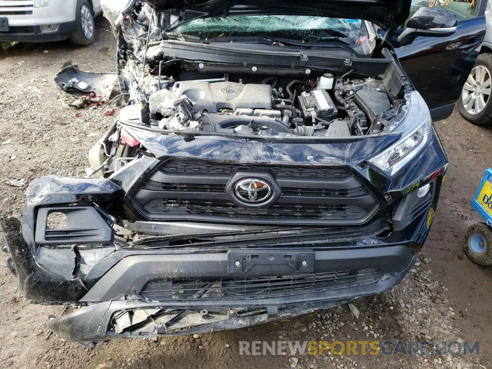 7 Photograph of a damaged car 2T3J1RFV5KC012380 TOYOTA RAV4 2019