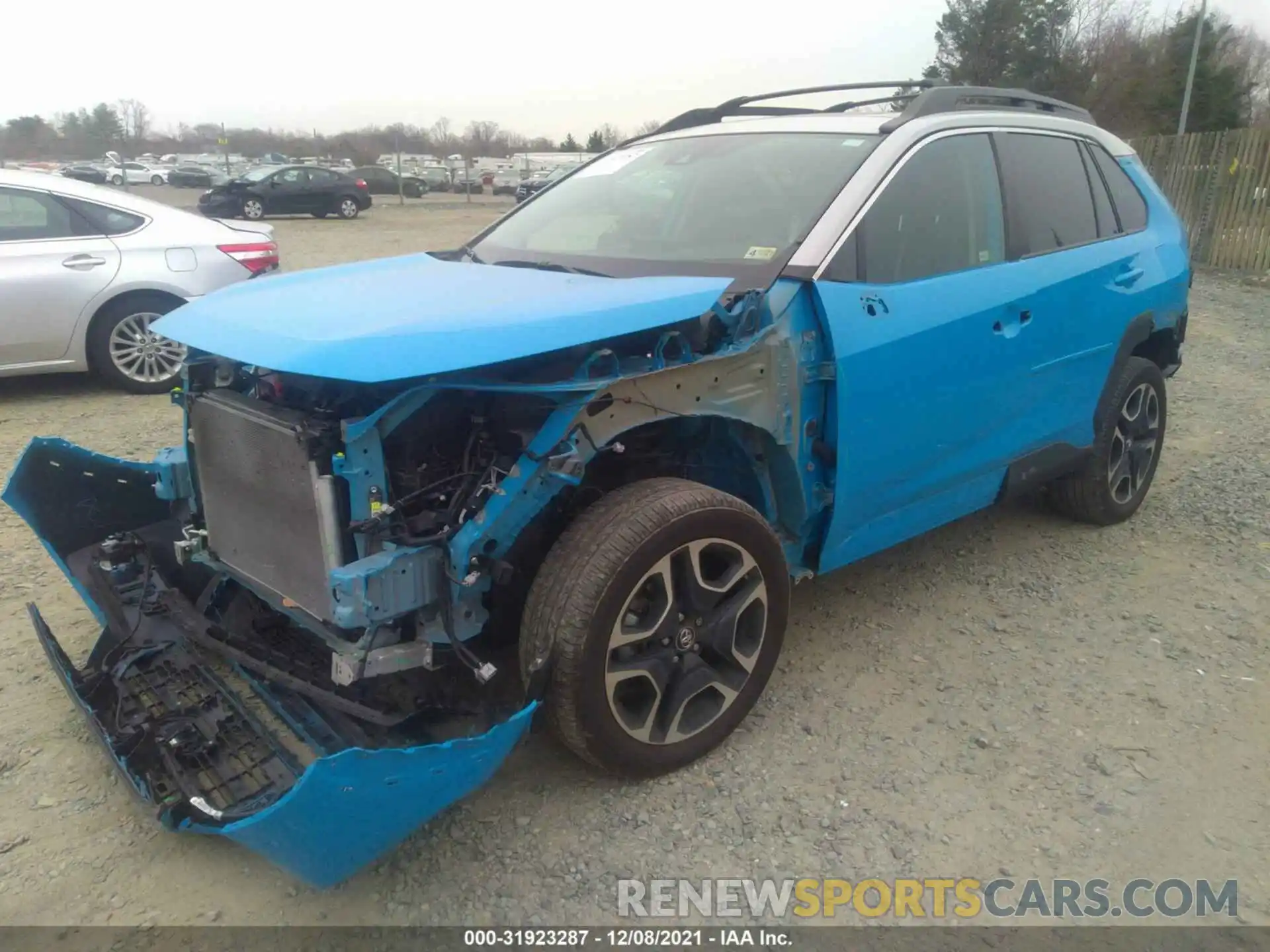 2 Photograph of a damaged car 2T3J1RFV5KC038722 TOYOTA RAV4 2019