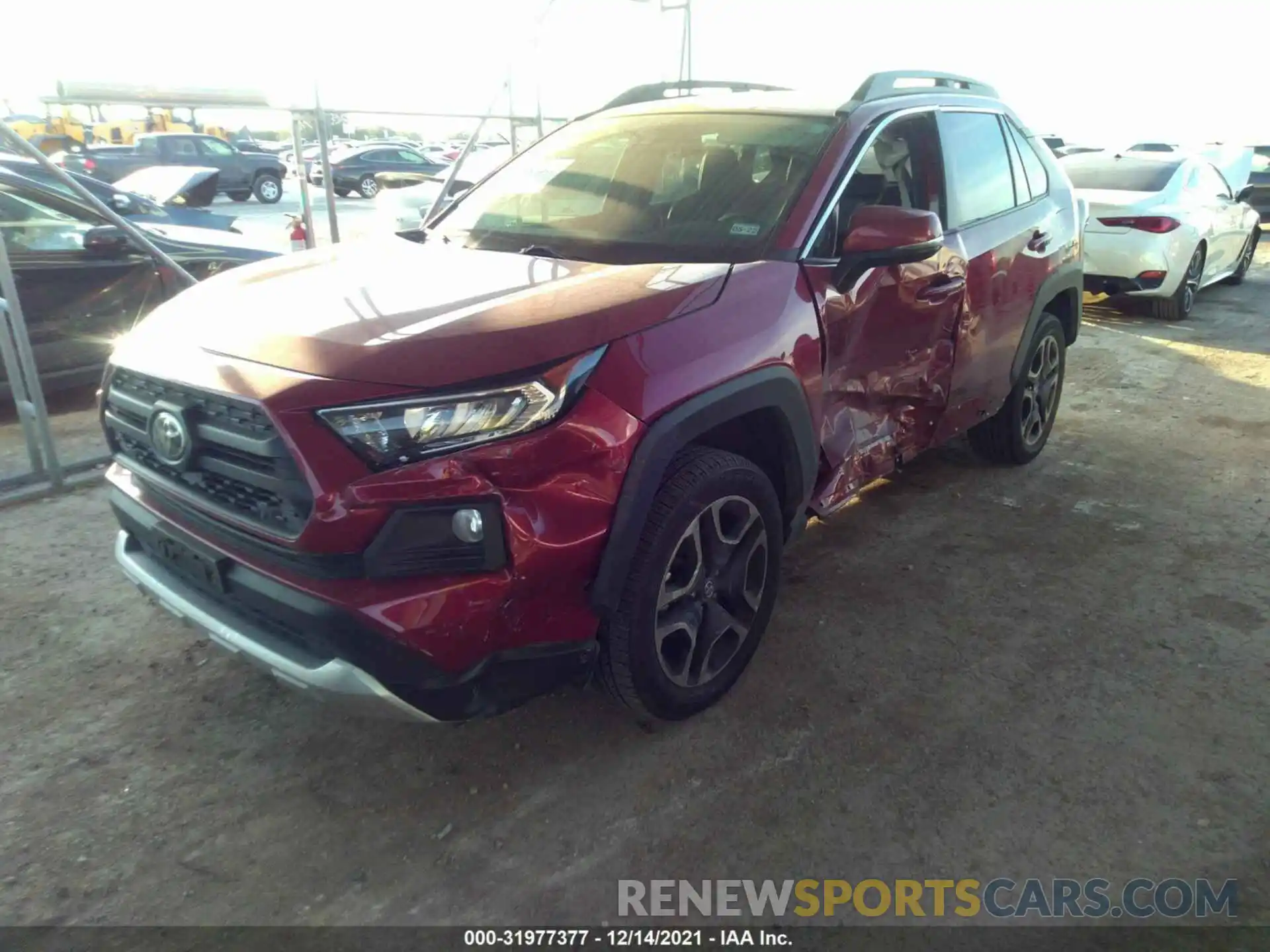 6 Фотография поврежденного автомобиля 2T3J1RFV5KW003693 TOYOTA RAV4 2019