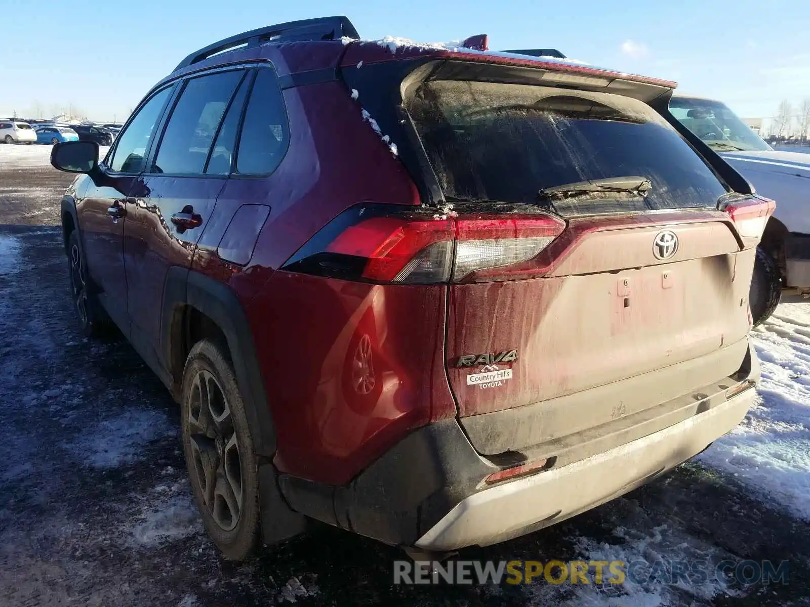 3 Photograph of a damaged car 2T3J1RFV5KW017223 TOYOTA RAV4 2019