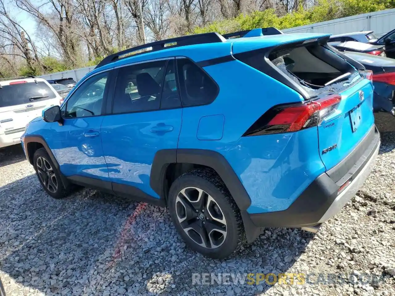 2 Photograph of a damaged car 2T3J1RFV5KW026259 TOYOTA RAV4 2019