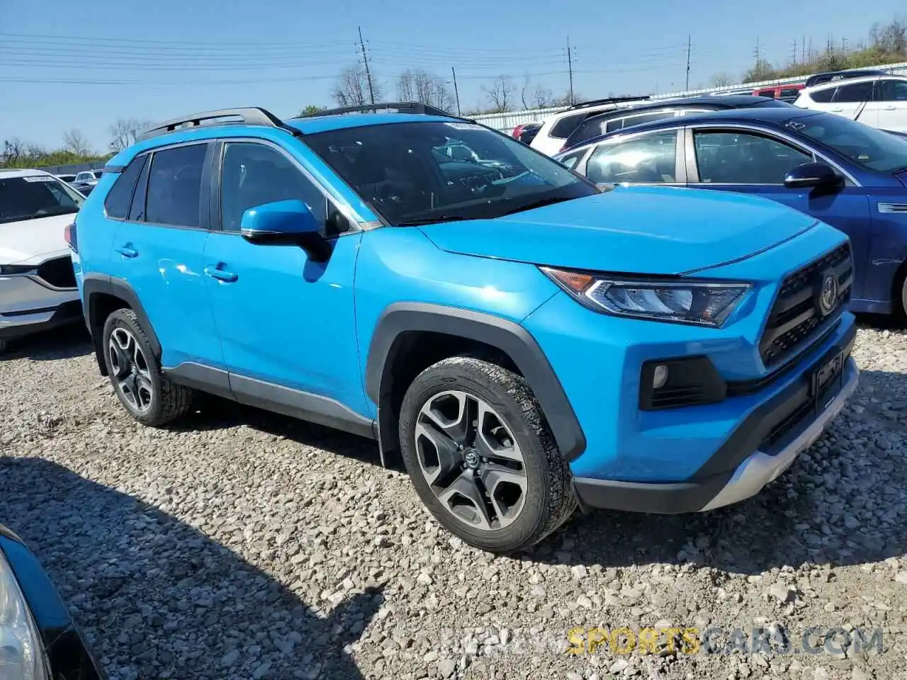 4 Photograph of a damaged car 2T3J1RFV5KW026259 TOYOTA RAV4 2019