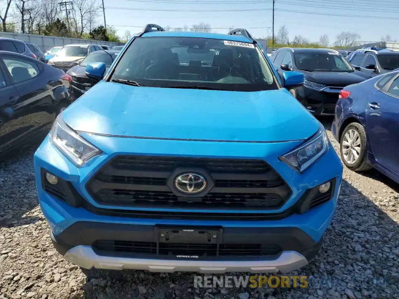 5 Photograph of a damaged car 2T3J1RFV5KW026259 TOYOTA RAV4 2019