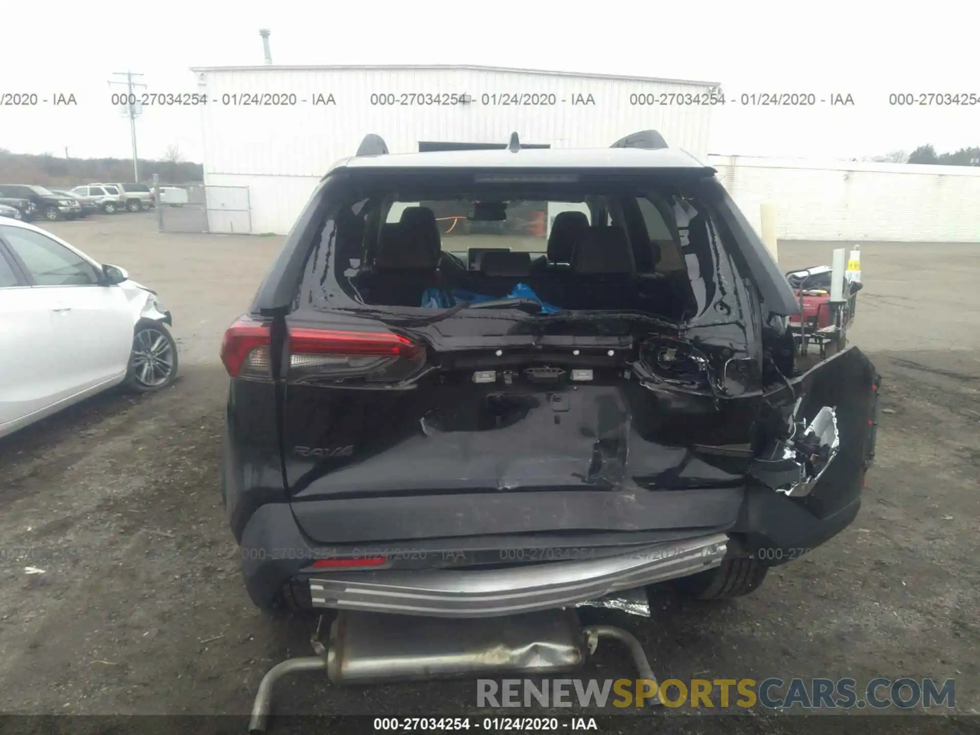 6 Фотография поврежденного автомобиля 2T3J1RFV5KW037584 TOYOTA RAV4 2019