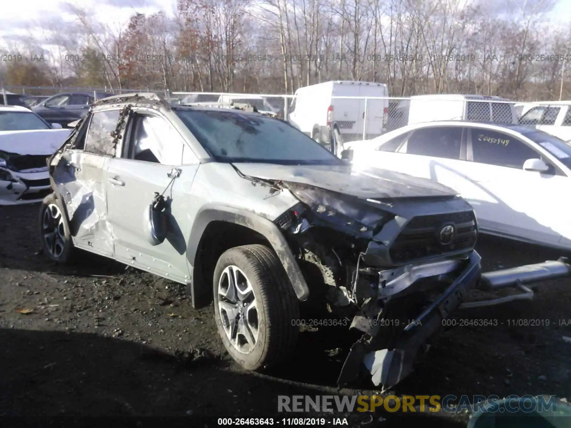 1 Photograph of a damaged car 2T3J1RFV5KW039500 TOYOTA RAV4 2019