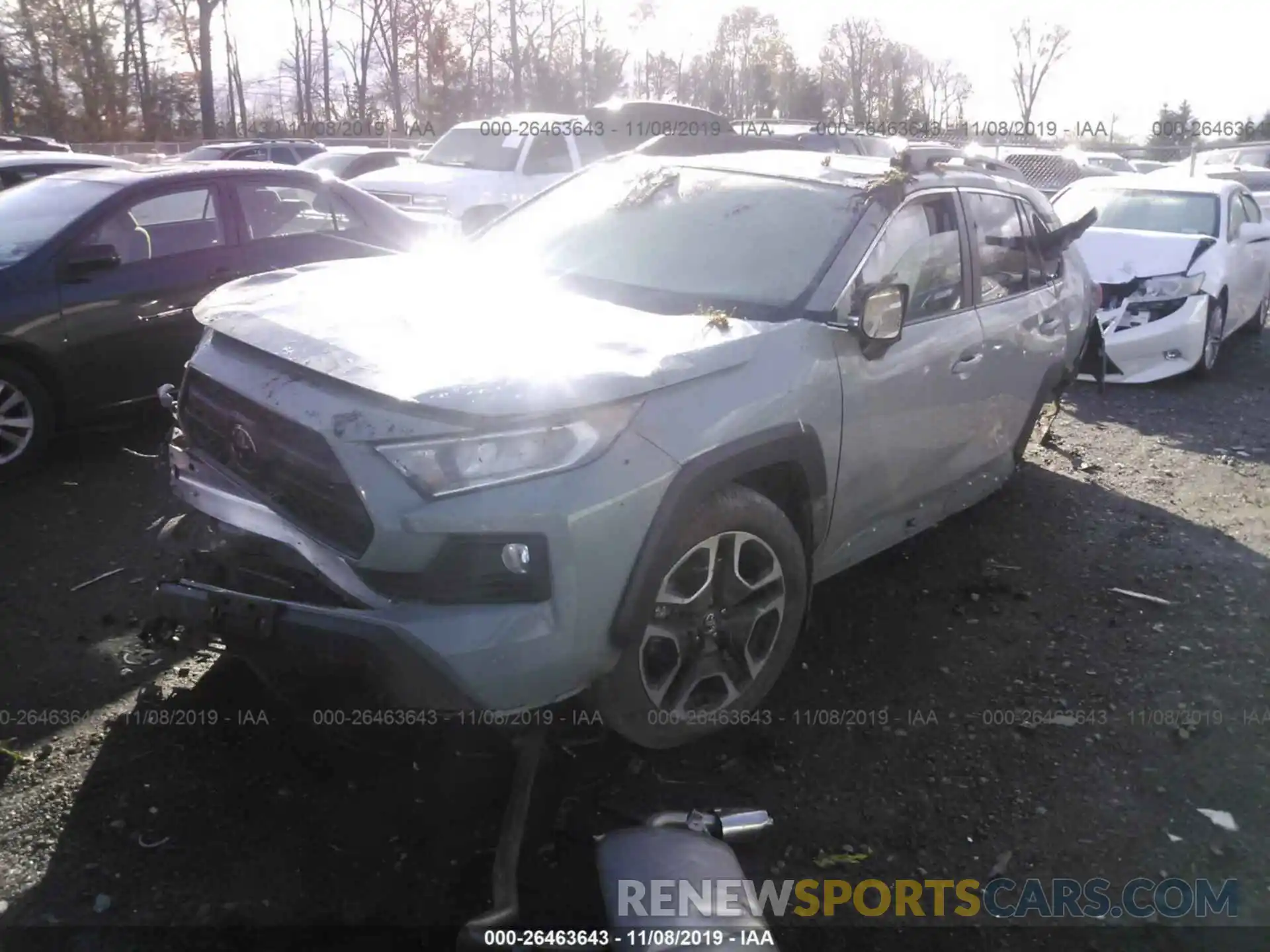 2 Photograph of a damaged car 2T3J1RFV5KW039500 TOYOTA RAV4 2019