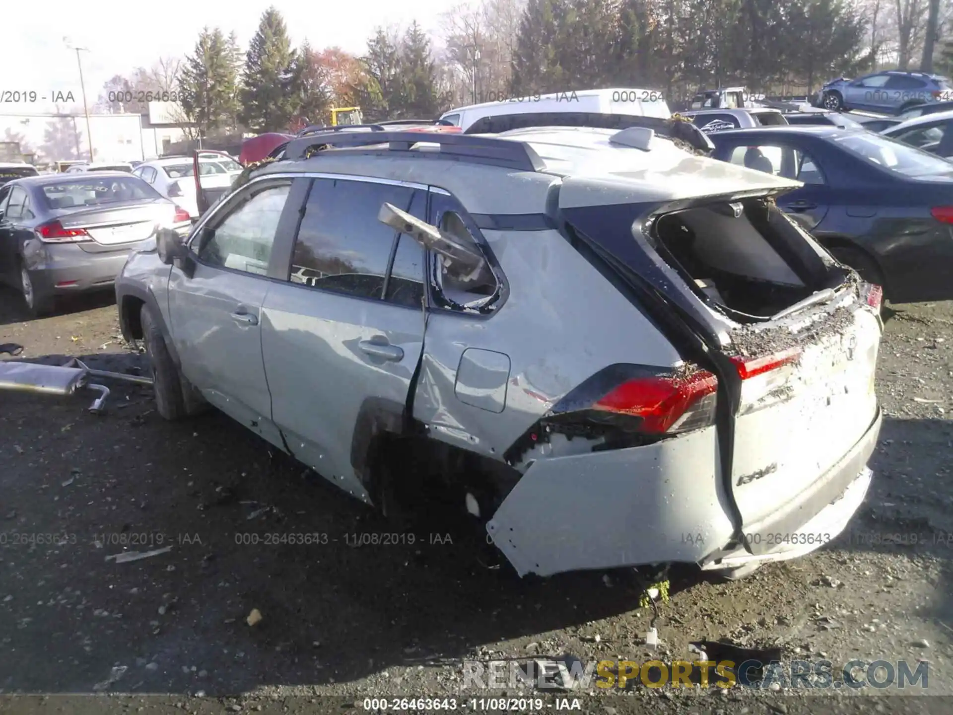 3 Photograph of a damaged car 2T3J1RFV5KW039500 TOYOTA RAV4 2019