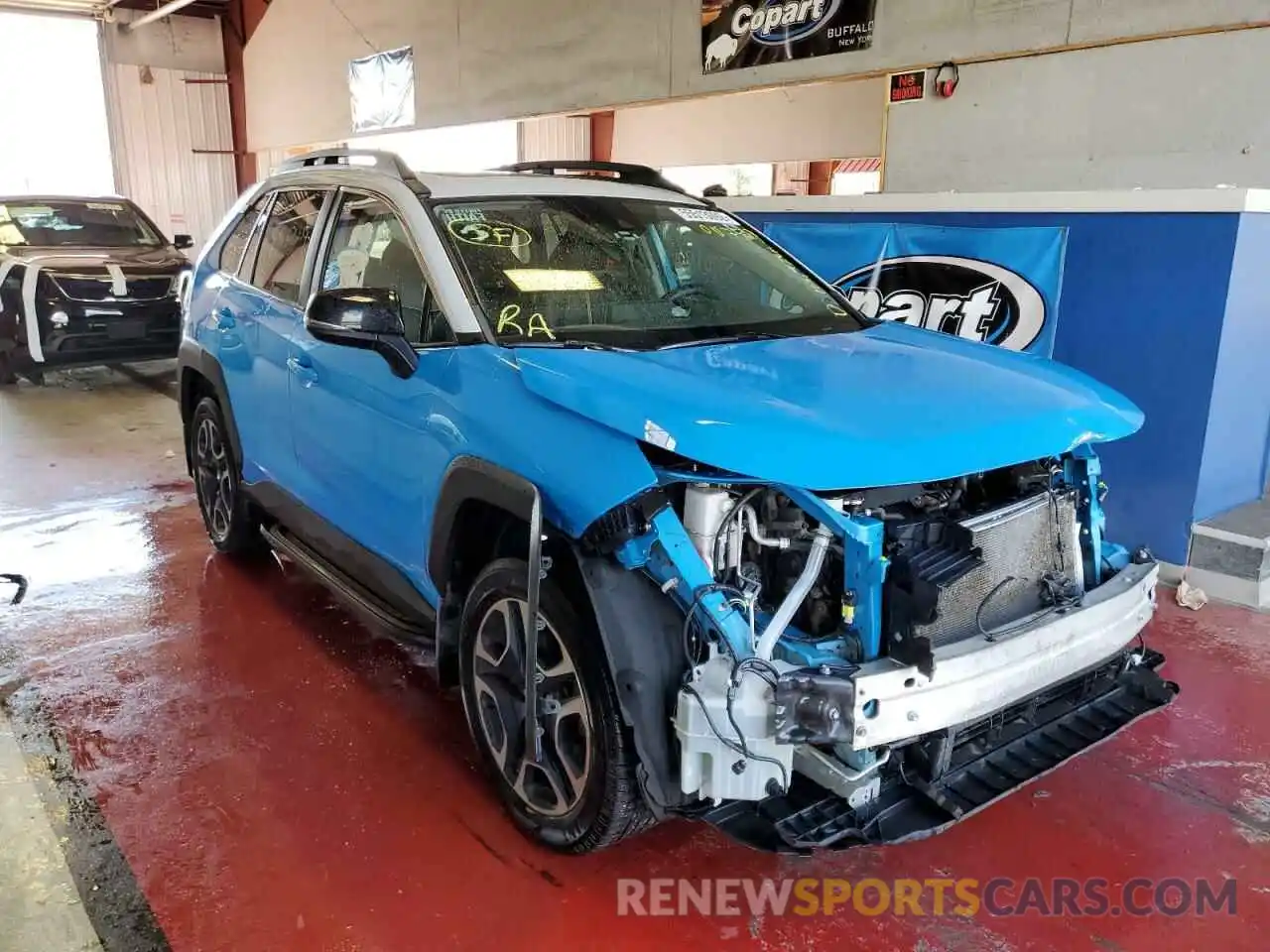 1 Фотография поврежденного автомобиля 2T3J1RFV6KC007527 TOYOTA RAV4 2019