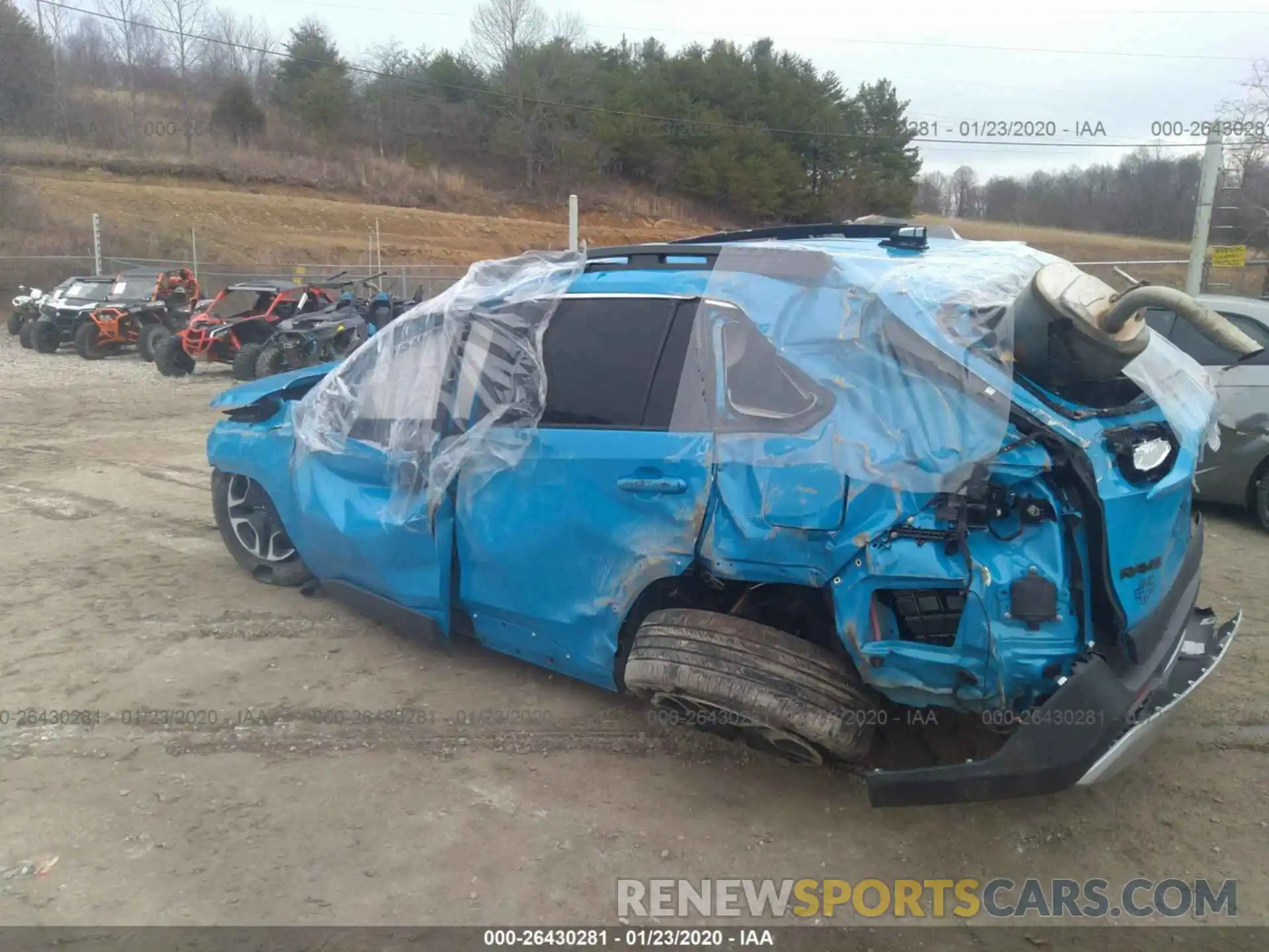 3 Photograph of a damaged car 2T3J1RFV6KW003203 TOYOTA RAV4 2019