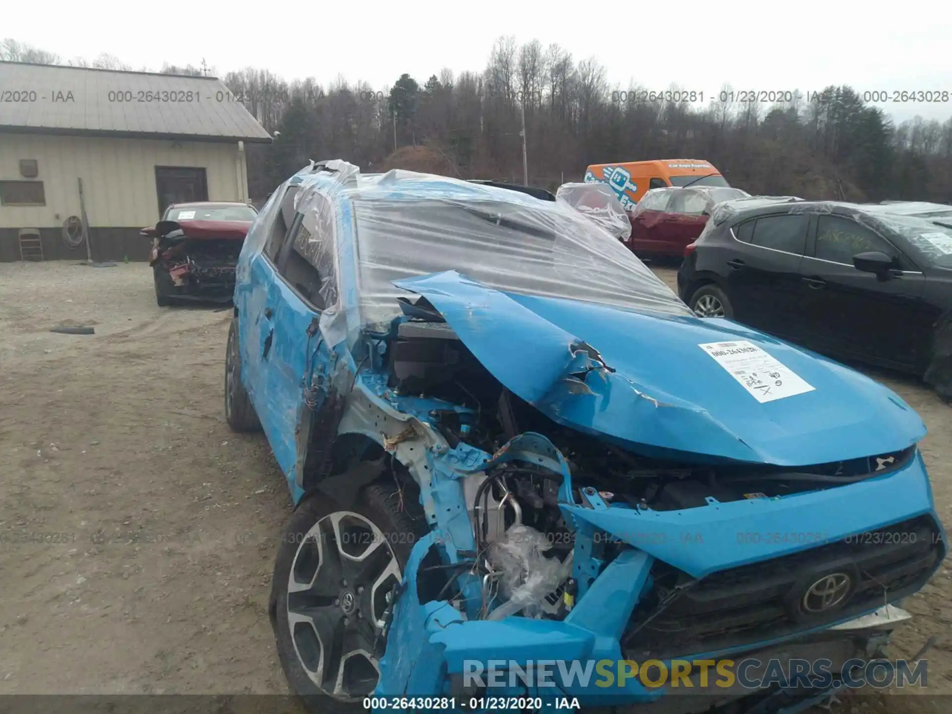 6 Photograph of a damaged car 2T3J1RFV6KW003203 TOYOTA RAV4 2019