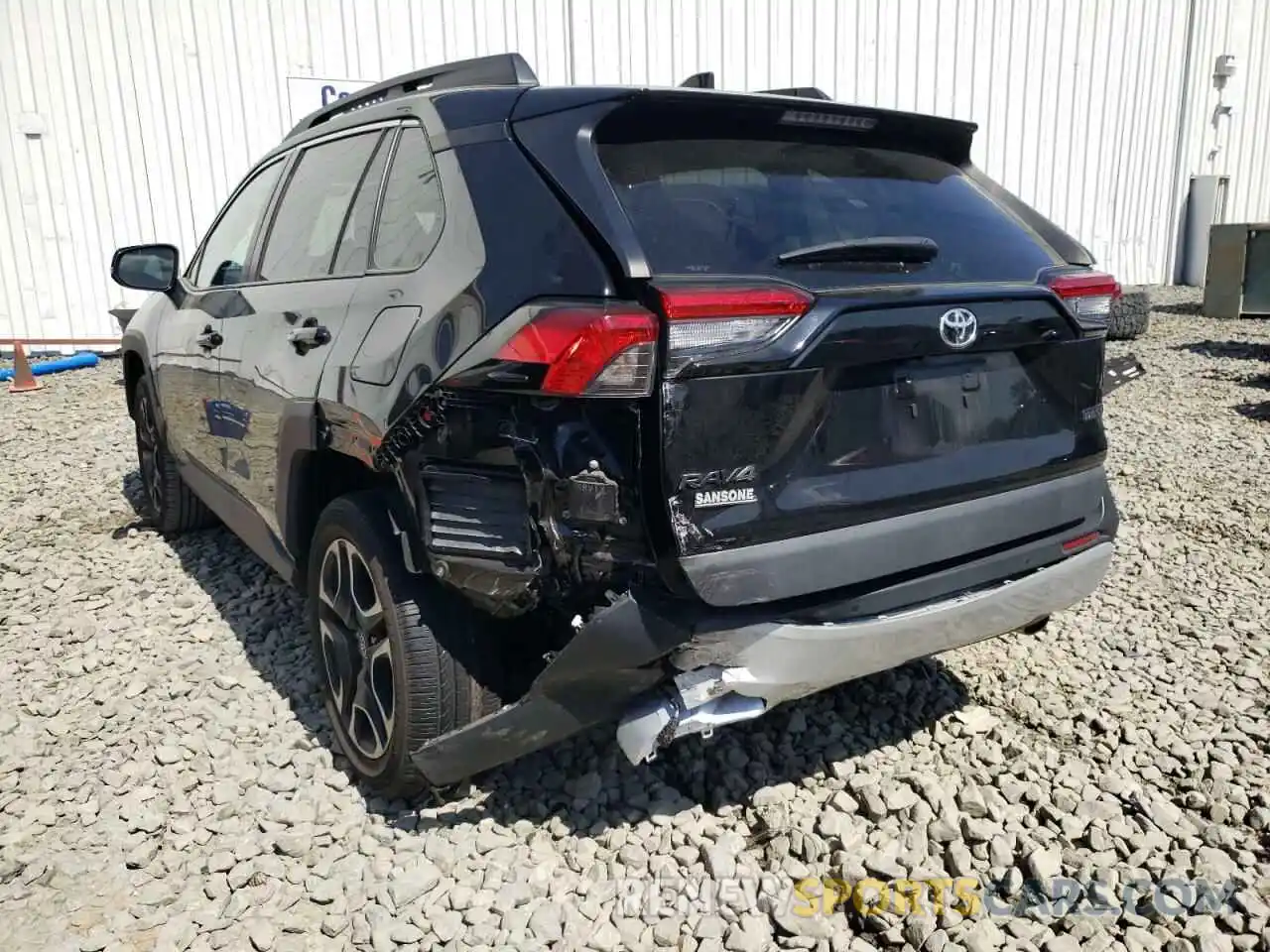 3 Photograph of a damaged car 2T3J1RFV6KW009888 TOYOTA RAV4 2019