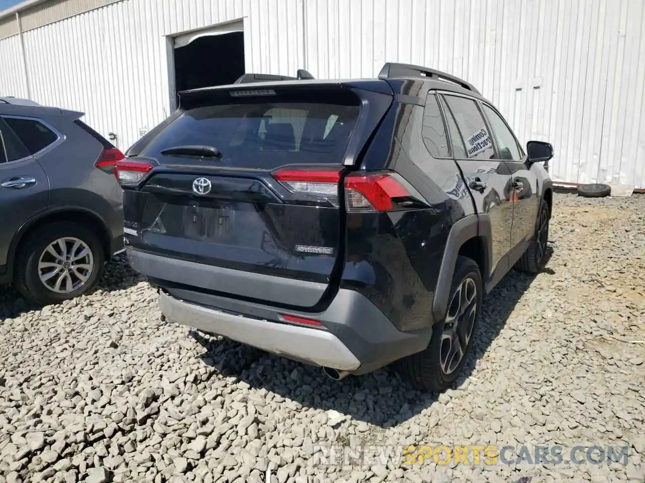 4 Photograph of a damaged car 2T3J1RFV6KW009888 TOYOTA RAV4 2019