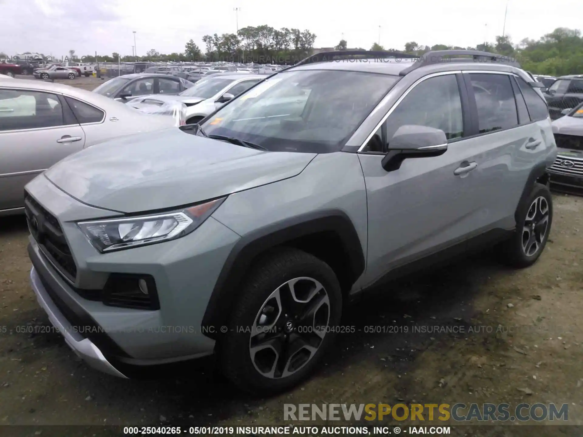 2 Photograph of a damaged car 2T3J1RFV6KW016159 TOYOTA RAV4 2019