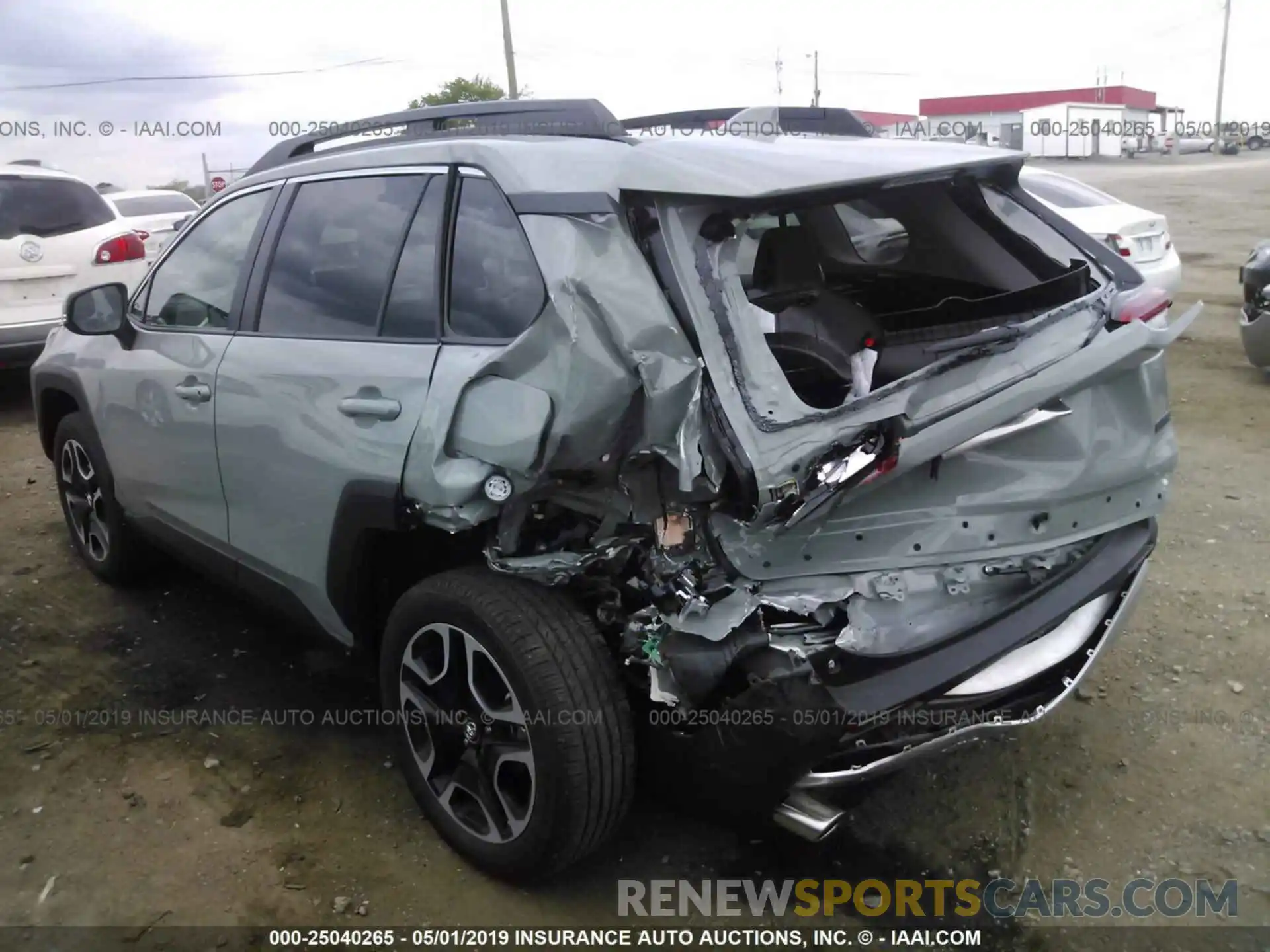 3 Photograph of a damaged car 2T3J1RFV6KW016159 TOYOTA RAV4 2019