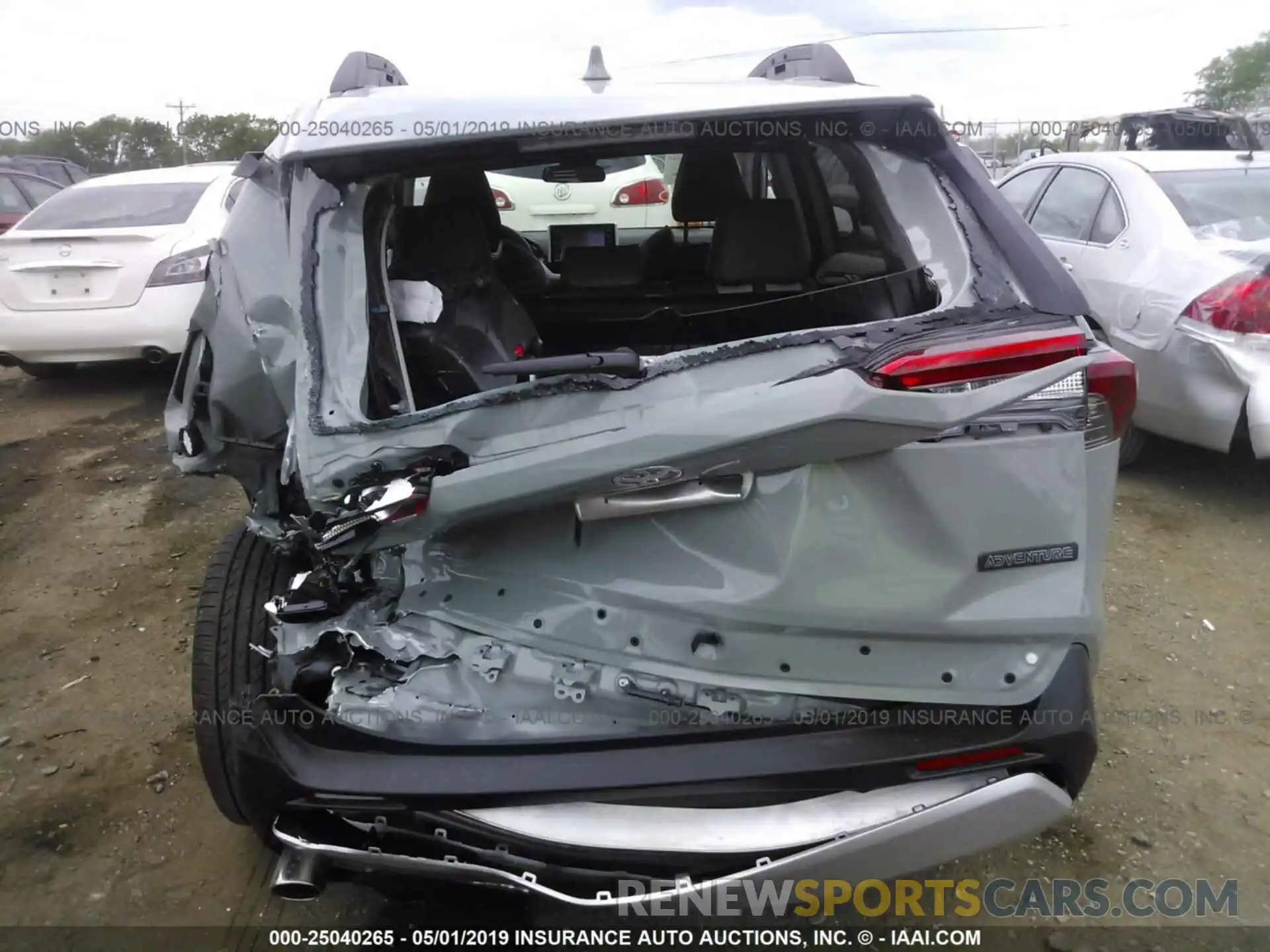 6 Photograph of a damaged car 2T3J1RFV6KW016159 TOYOTA RAV4 2019