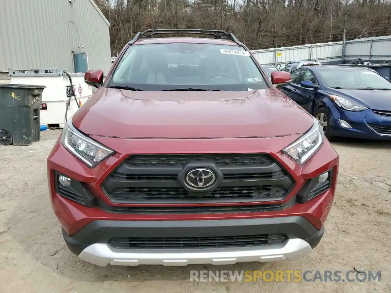 5 Photograph of a damaged car 2T3J1RFV6KW022673 TOYOTA RAV4 2019