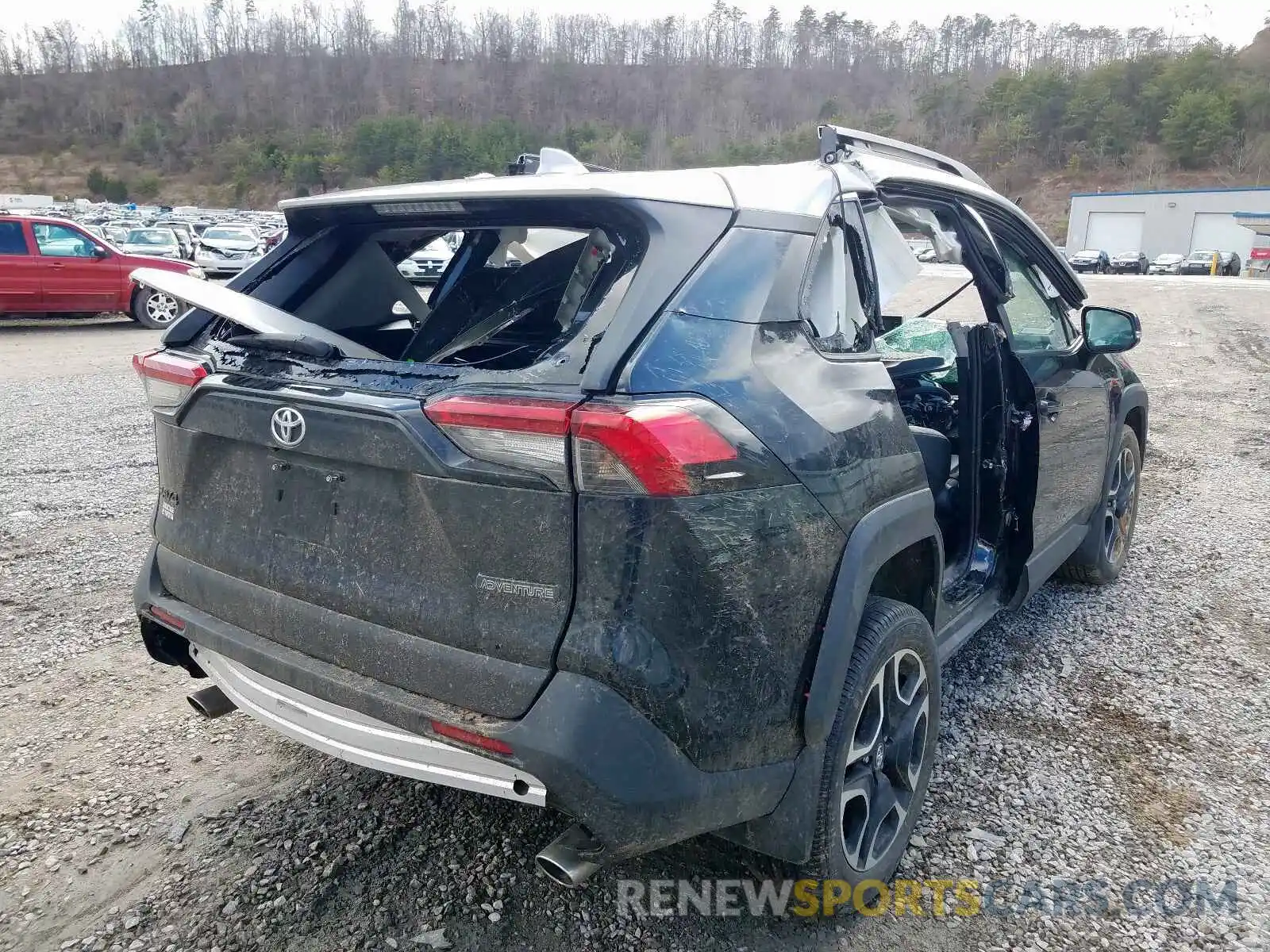 4 Photograph of a damaged car 2T3J1RFV6KW023497 TOYOTA RAV4 2019