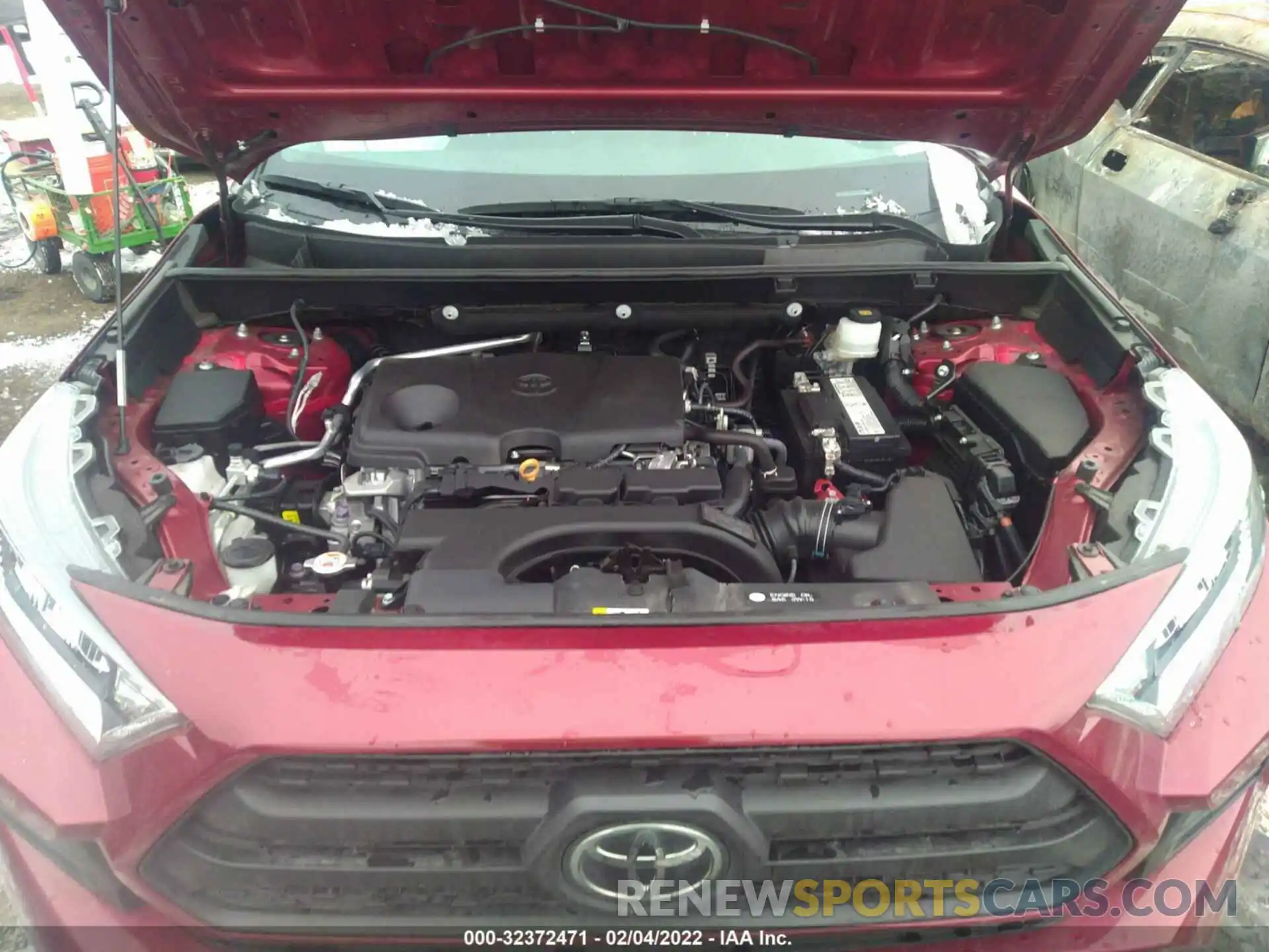 9 Фотография поврежденного автомобиля 2T3J1RFV6KW036329 TOYOTA RAV4 2019