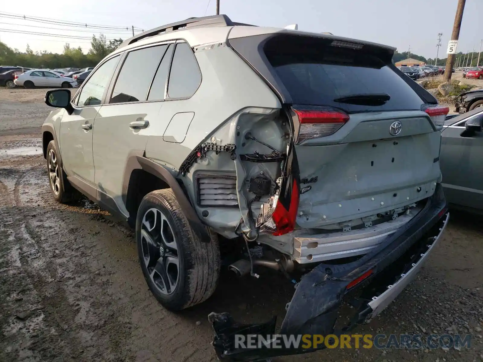 3 Photograph of a damaged car 2T3J1RFV7KW002061 TOYOTA RAV4 2019