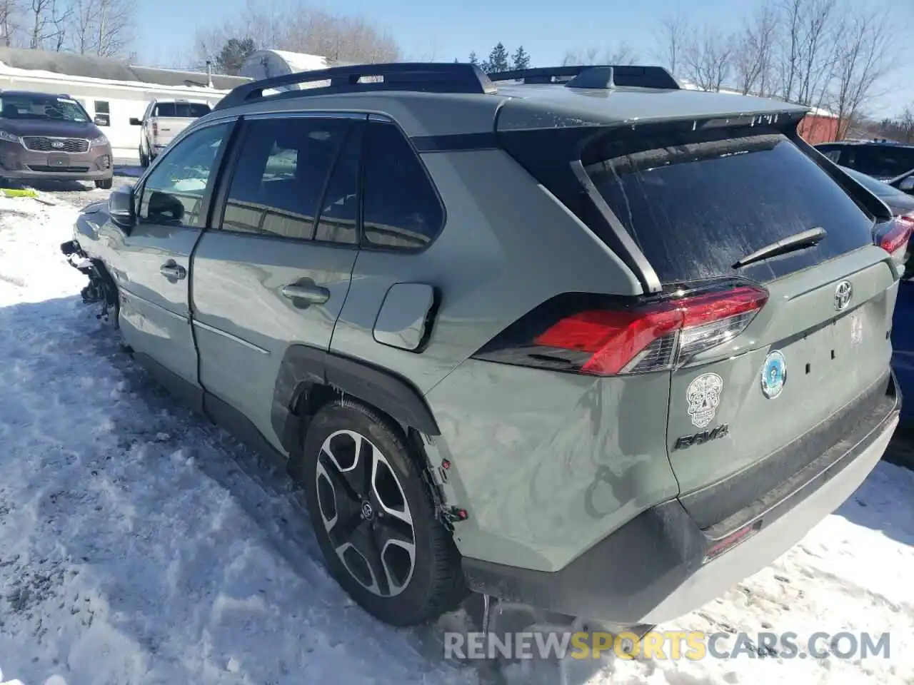 3 Photograph of a damaged car 2T3J1RFV7KW005459 TOYOTA RAV4 2019