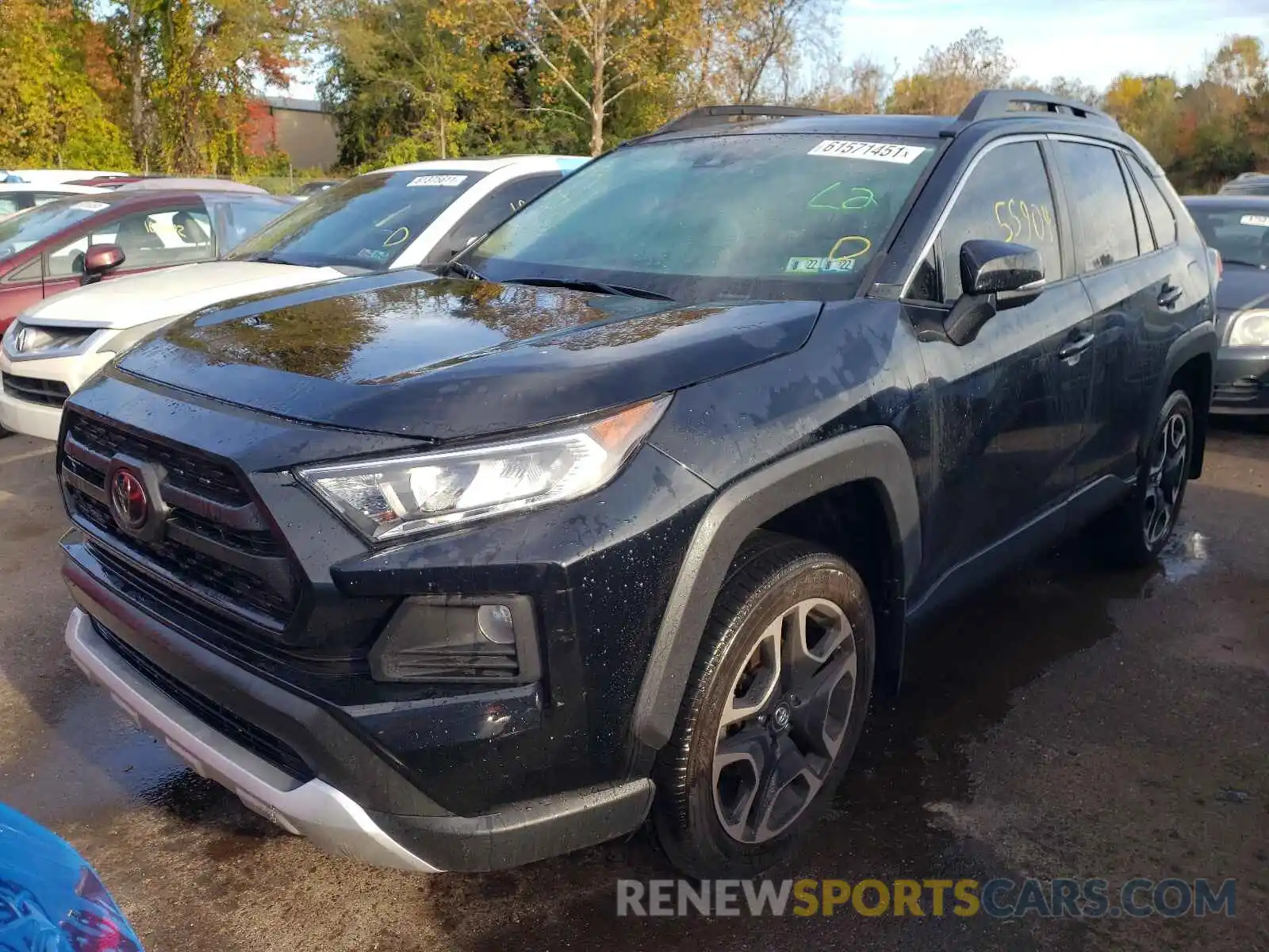 2 Photograph of a damaged car 2T3J1RFV7KW019619 TOYOTA RAV4 2019