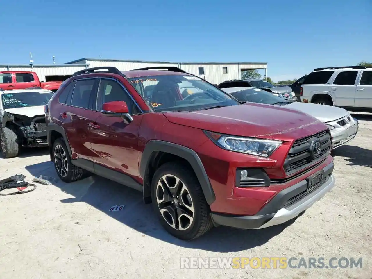 1 Photograph of a damaged car 2T3J1RFV7KW022794 TOYOTA RAV4 2019