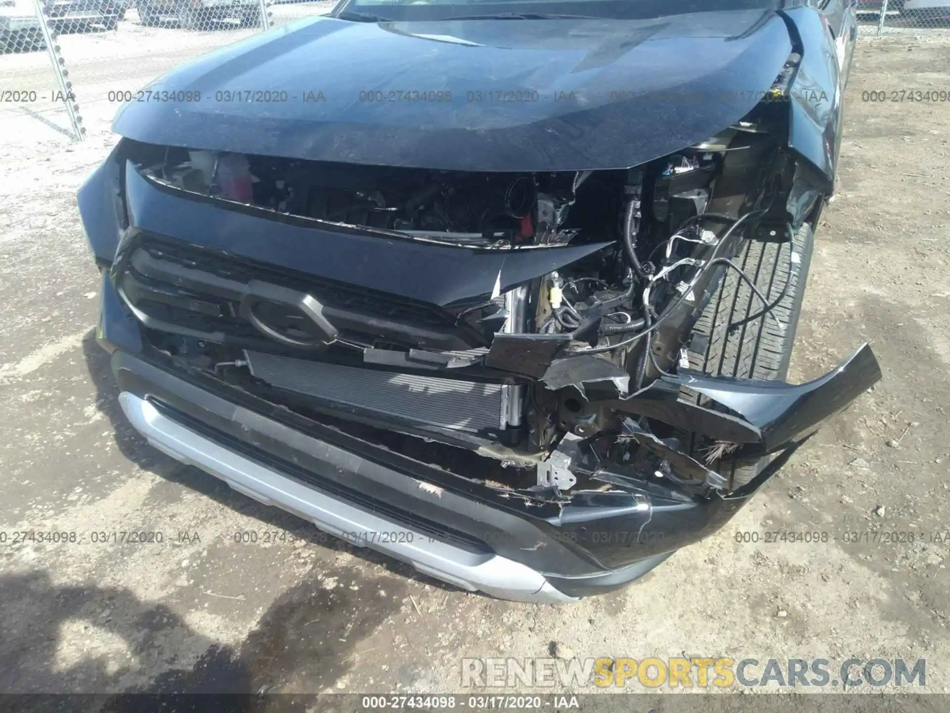 6 Фотография поврежденного автомобиля 2T3J1RFV7KW030619 TOYOTA RAV4 2019