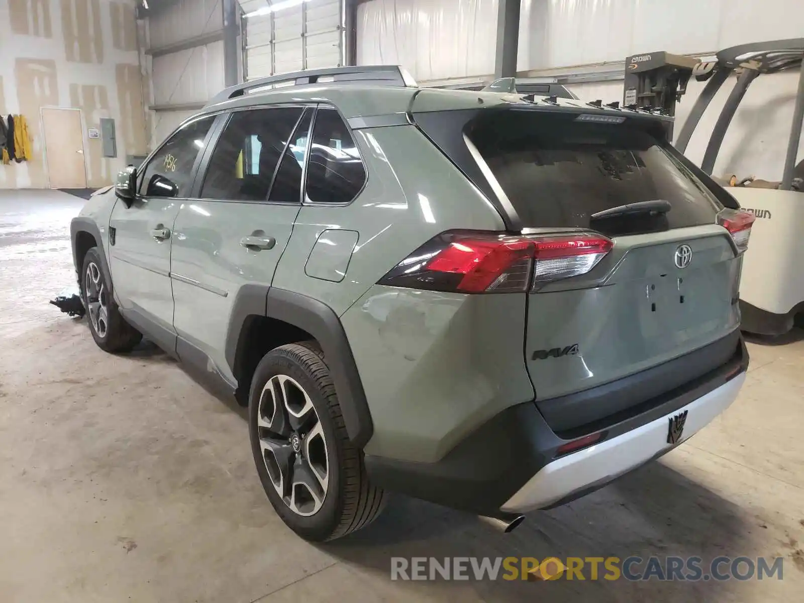 3 Photograph of a damaged car 2T3J1RFV7KW034122 TOYOTA RAV4 2019