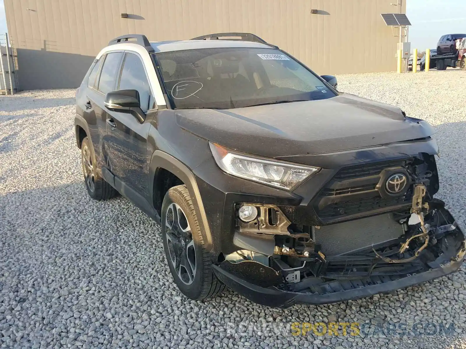 1 Photograph of a damaged car 2T3J1RFV7KW035397 TOYOTA RAV4 2019