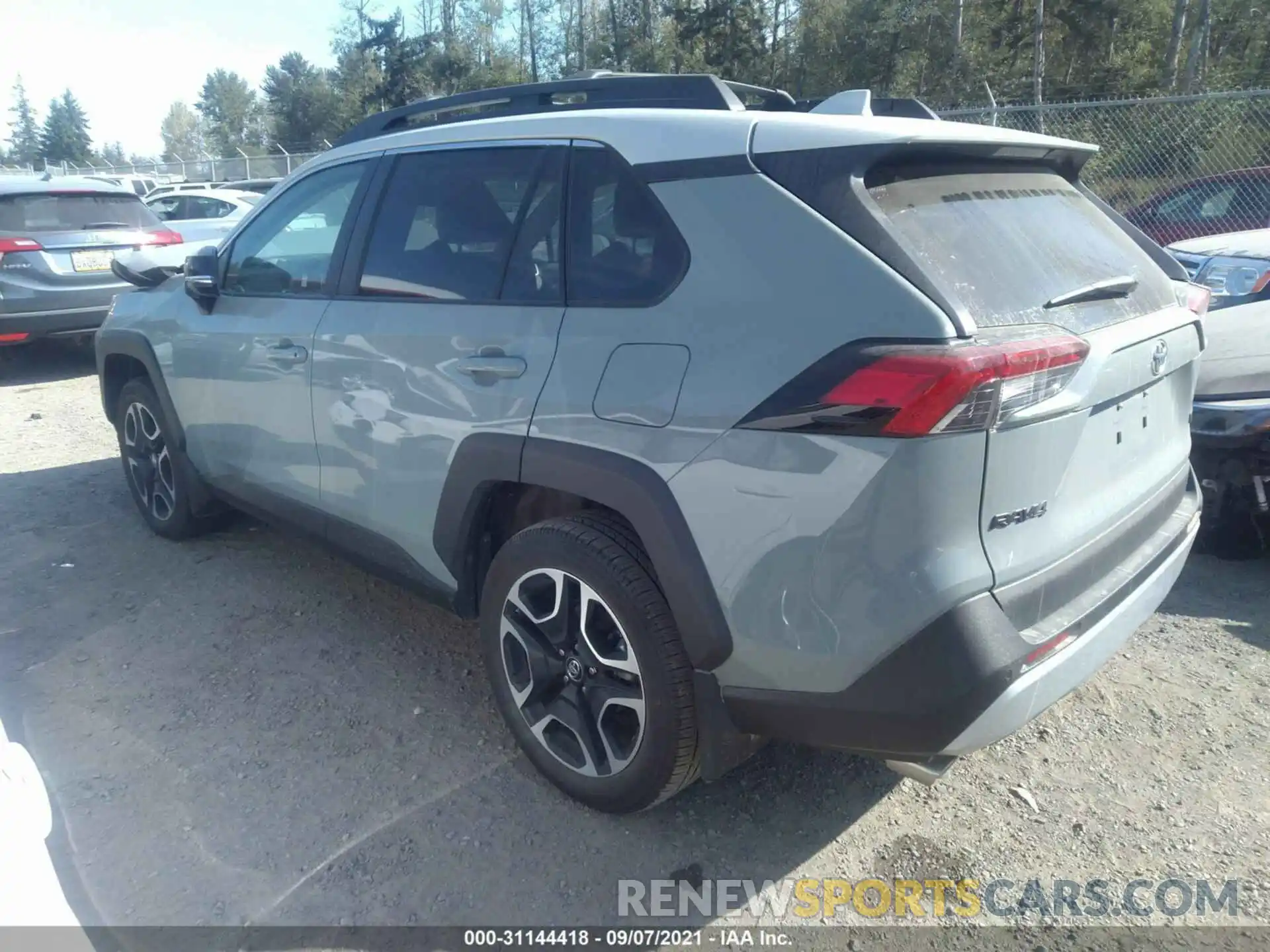 3 Photograph of a damaged car 2T3J1RFV7KW048750 TOYOTA RAV4 2019